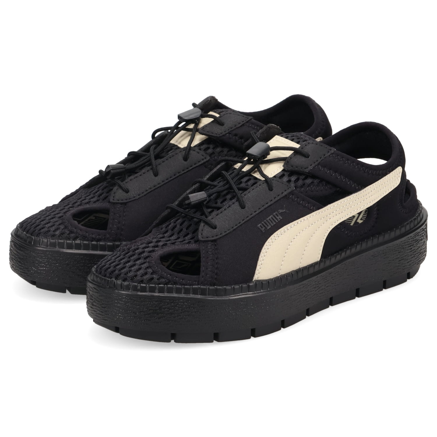 Amazon.co.jp: PUMA レディース Vikky プラットフォーム リボン