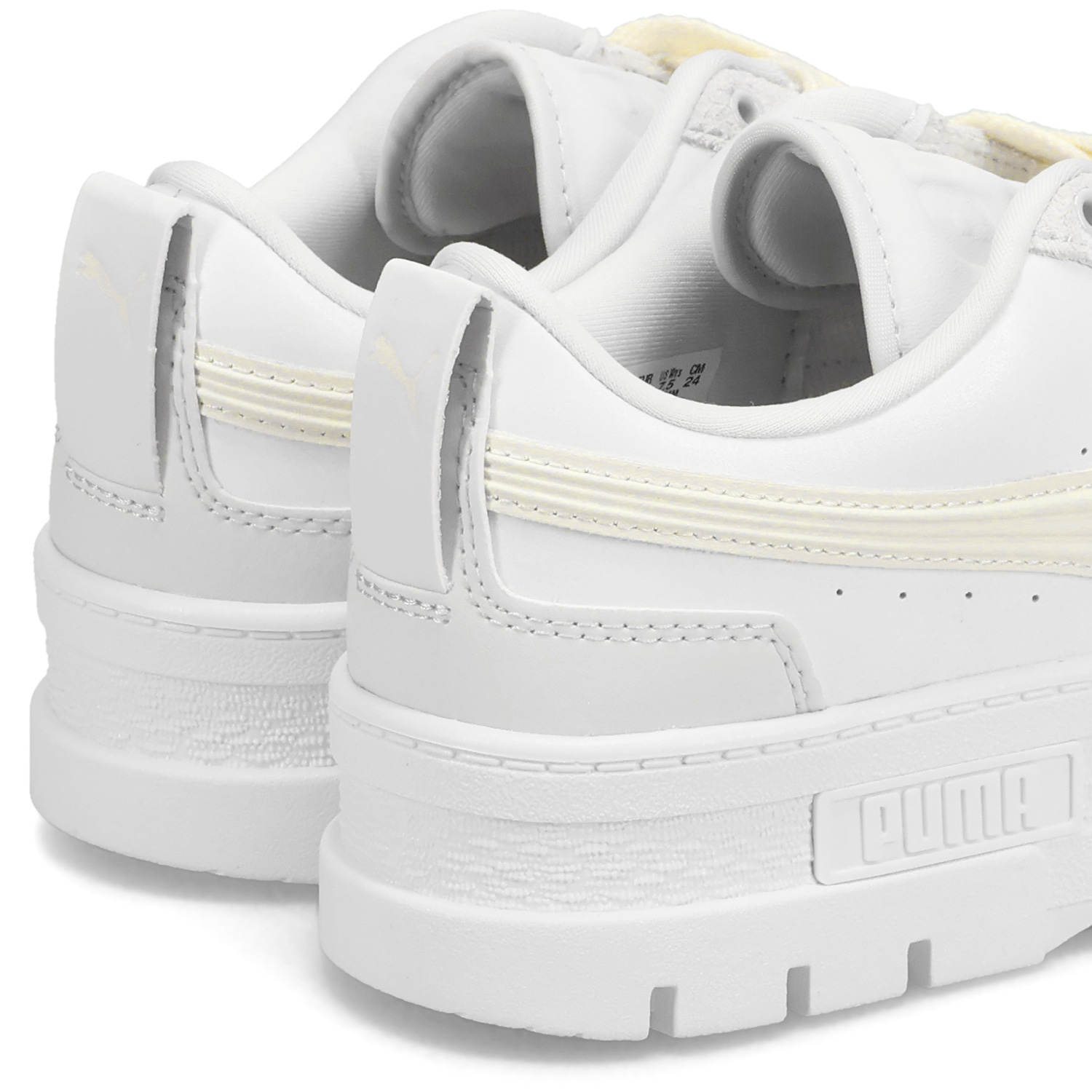 (取寄) プーマ レディース メイズ スニーカー PUMA women Mayze Sneakers Puma White/Port PUMA（プーマ） スニーカー レディース 厚底 メイズ MAYZE WV WNS