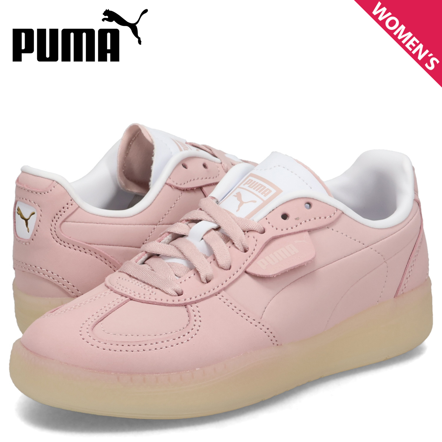 PUMA プーマ スニーカー パレルモ モーダ エレベーテッド レディース PALERMO MODA ELEVATE ピンク 398527-01 PUMA（プーマ） スニーカー パレルモ モーダ エレベーテッド