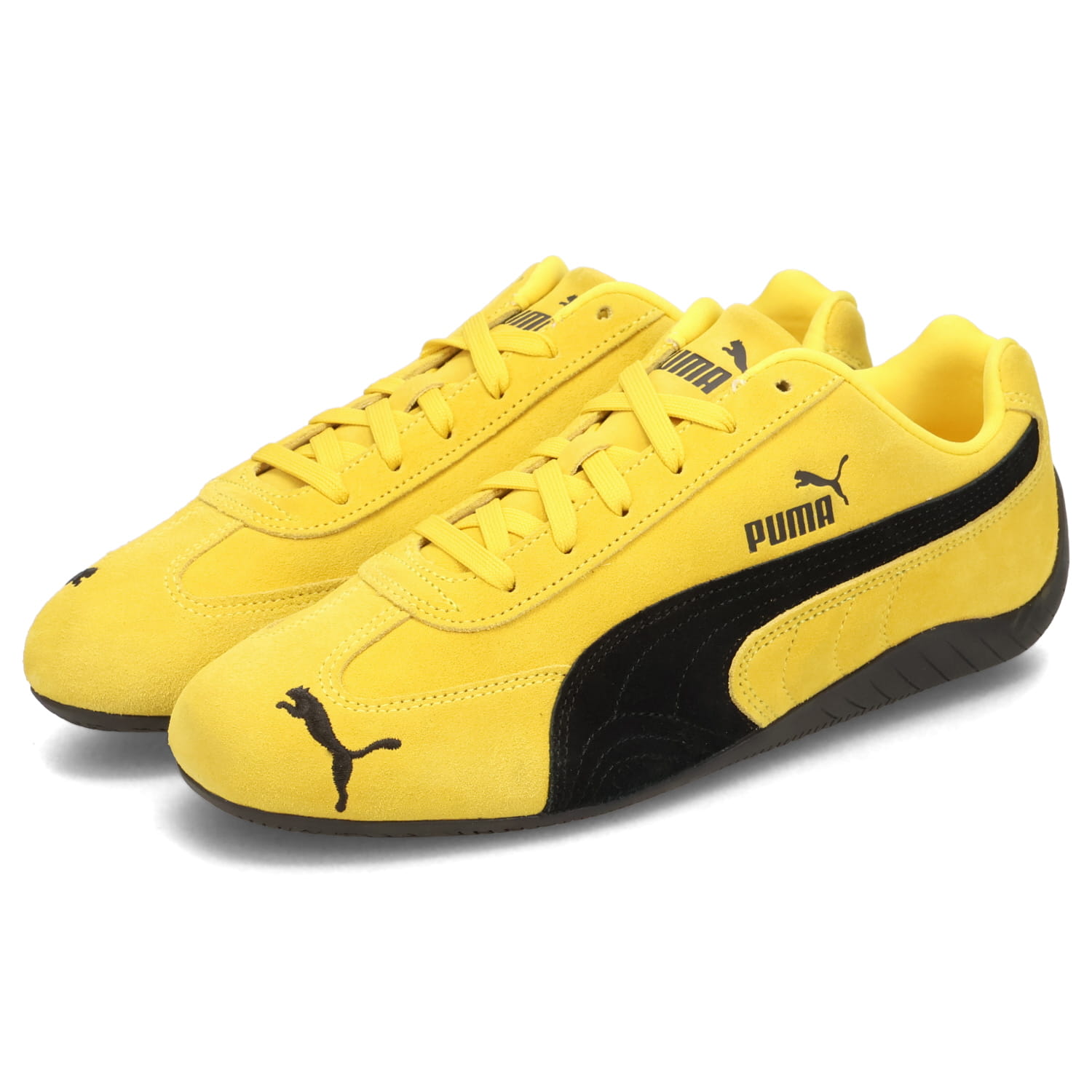 プーマ PUMA スピードキャット イエロー 25センチ プーマのスニーカー「スピードキャット」25年春夏新色、くすみ色
