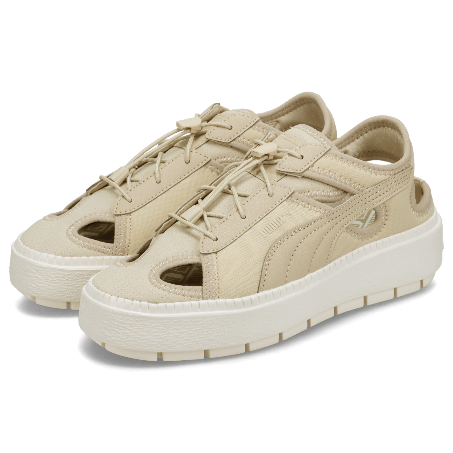 美品24.5 PUMA プーマ プラットフォームトレース リイベント G159 PUMA - 美品24.5 PUMA プーマ プラットフォームトレース リ