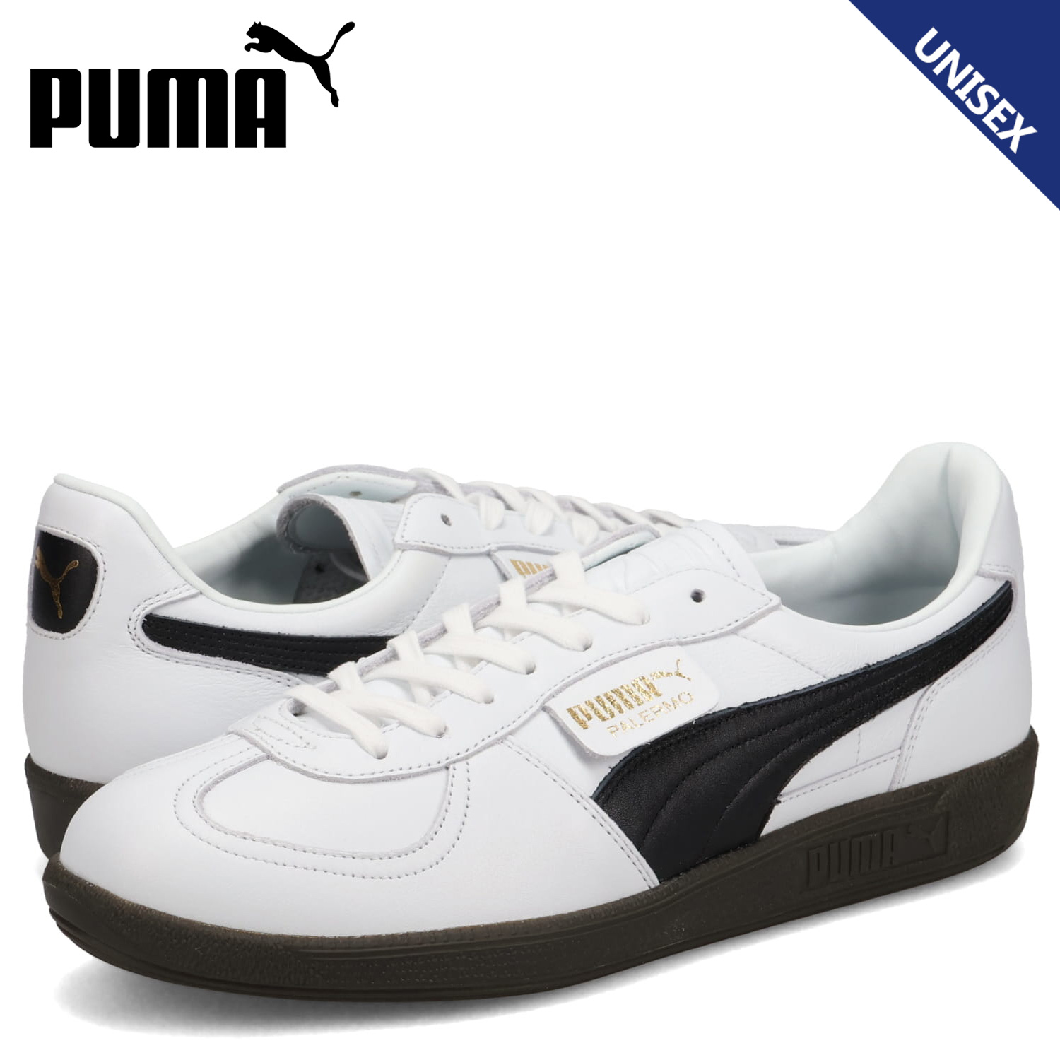 プーマ PUMA スニーカーパレルモ レザー MIJ  PALERMO LTH MIJ プーマホワイト/プーマブラック 402384 02 puma-402384-02_r.jpg