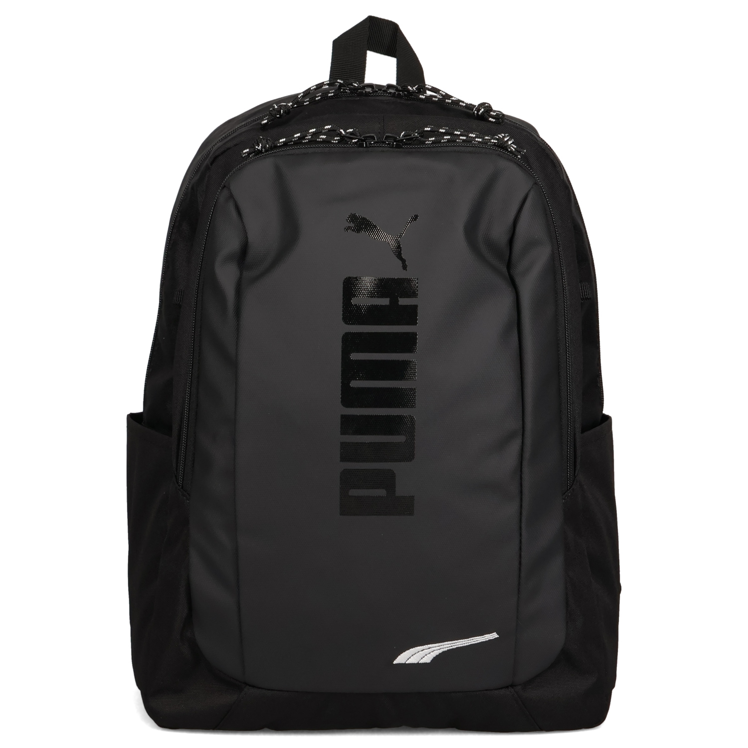 PUMA プーマ リュック バッグ バックパック スクール キッズ 20L 男子 女子 男の子 女の子 子供 アドルフデイパック ブラック シルバー 黒 J20249 | PUMA | 01