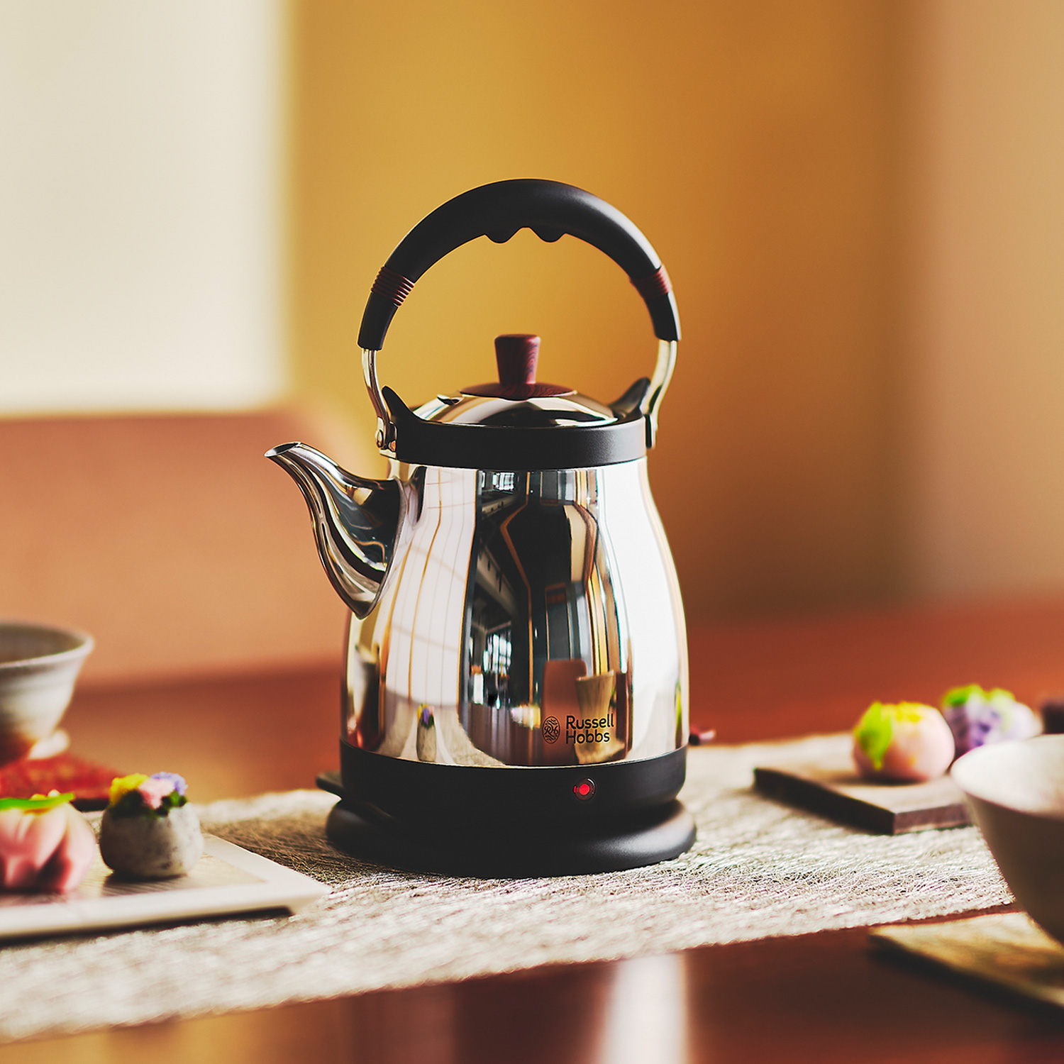 RUSSELL HOBBS（ラッセルホブス） 特典付き 電気ケトル カフェケトル