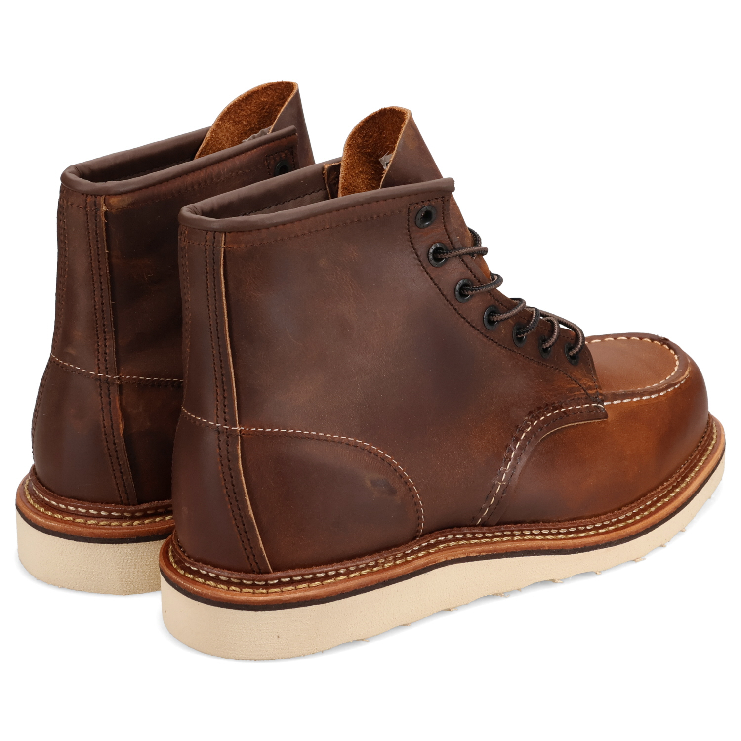 RED WING モックトゥ ブーツ ブラウン RED WING SHOES（レッドウィング） RED WING ブーツ 6インチ
