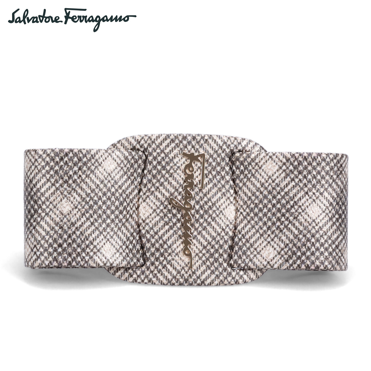 【サルヴァトーレフェラガモ】Florence-Haly ヘアピン　レッドゴールド FERRAGAMO サルヴァトーレ フェラガモ Salvatore Ferragamo