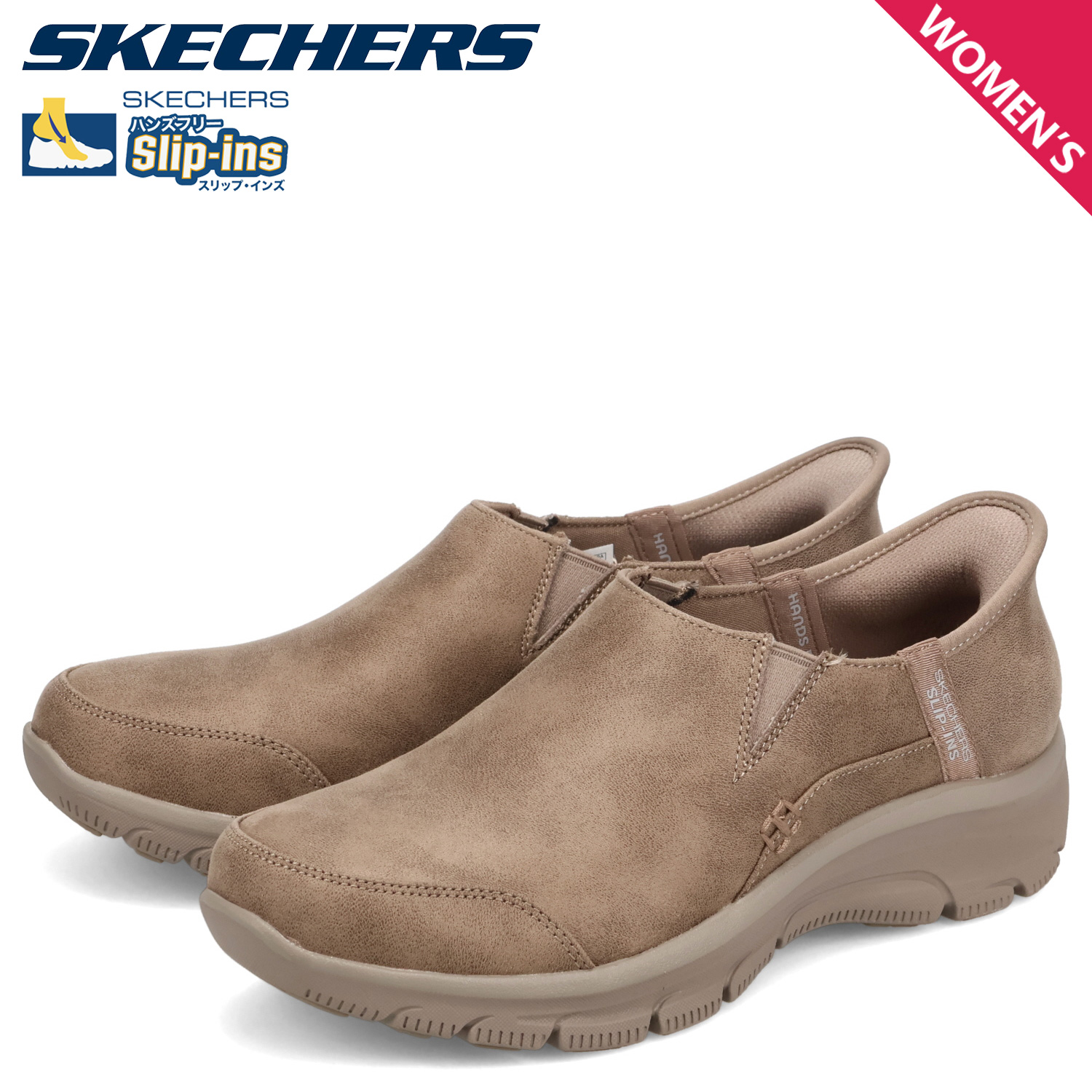 スケッチャーズ SKECHERS スリップインズ リラックスドフィット イージー ゴーイング ドライブ オン スリッポン レディース 158630 SKECHERS（スケッチャーズ） スリップインズ リラックスドフィット