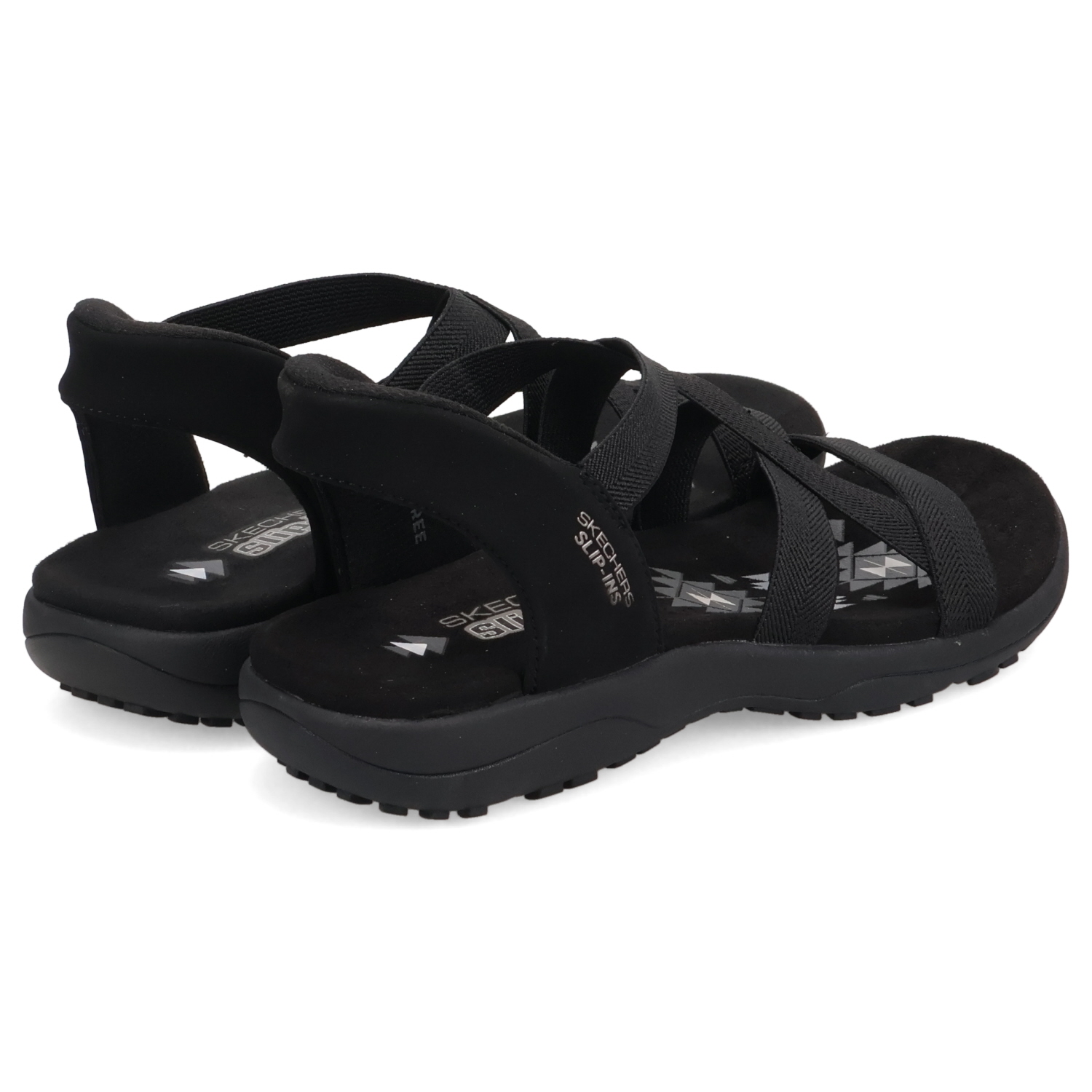 SKECHERS スリップイン サンダル SKECHERS スケッチャーズ スリップインズ レゲエ スリム