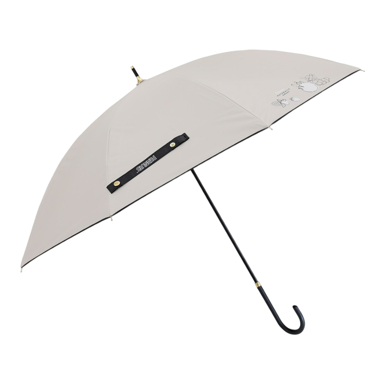 SNOOPY 日傘 軽量 晴雨兼用 長傘 レディース 50cm 遮熱 紫外線対策 撥水 VINYL ...