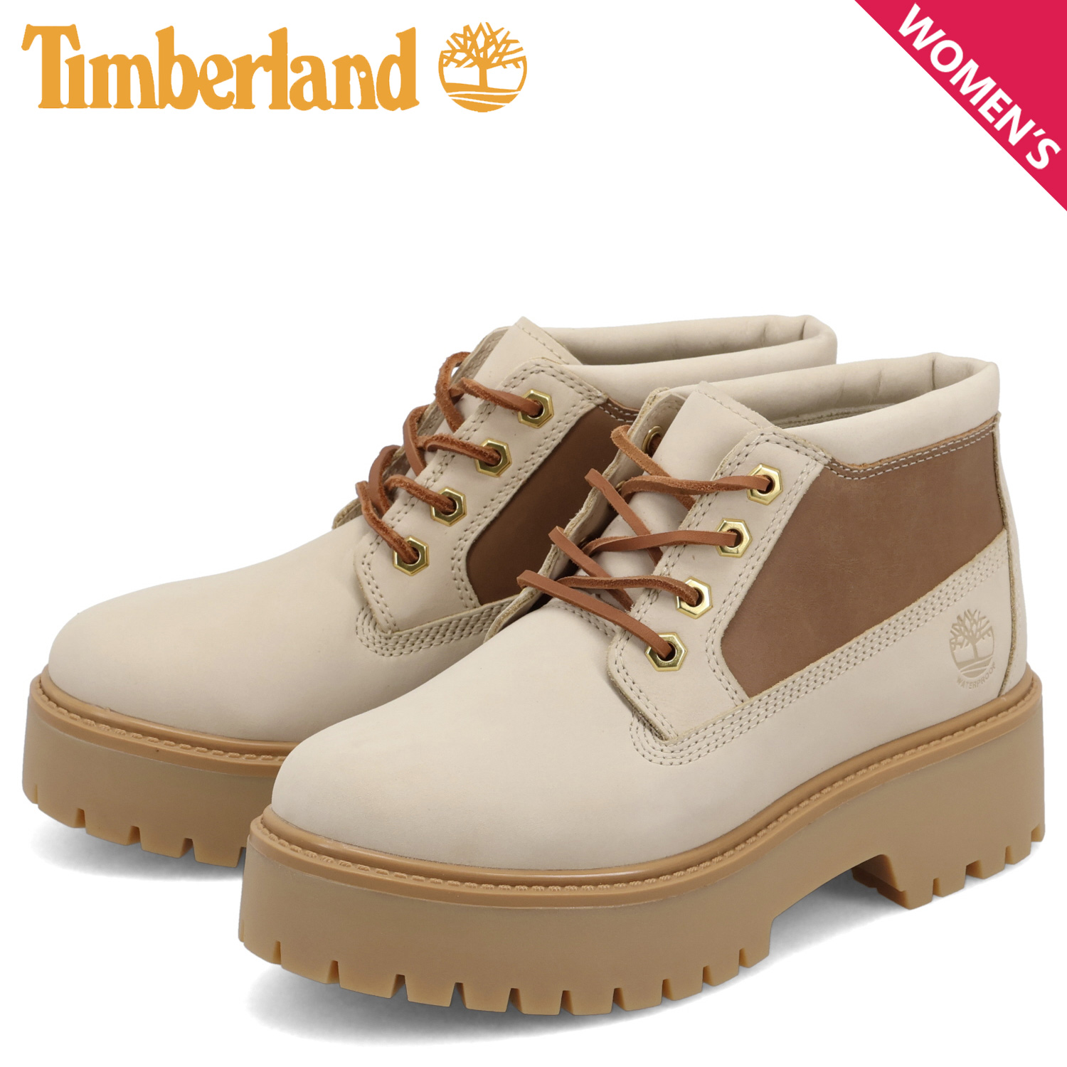 Timberland（ティンバーランド） ブーツ チャッカブーツ ストーン
