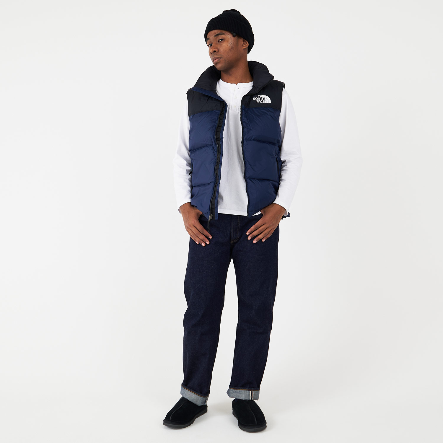 THE NORTH FACE ネイビー ダウンベスト XL THE NORTH FACE（ザ ノースフェイス） ノースフェイス ダウンベスト
