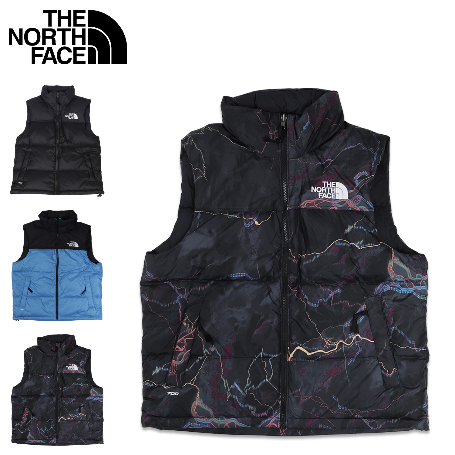 THE NORTH FACE ノースフェイス ダウン ベスト アウター レトロ