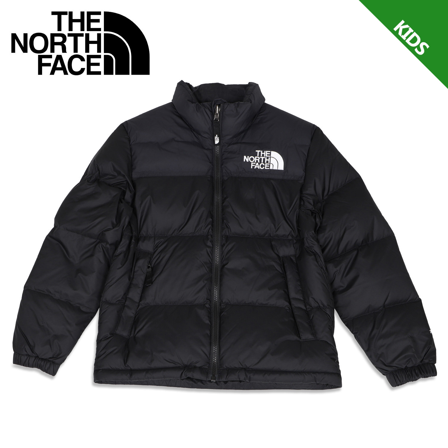 ノースフェイス ダウンジャケット 130 グリーン THE NORTH FACE 良品》 ザノースフェイス キッズ ダウンジャケット グリーン 130