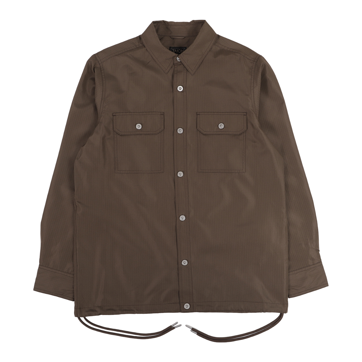 TAION タイオン シャツ ミリタリー ノンダウン ロング スリーブシャツ メンズ 長袖 N/D MILITARY LONG SLEEVE SHIRTS TAION-109SHNDML-1｜sneak｜04