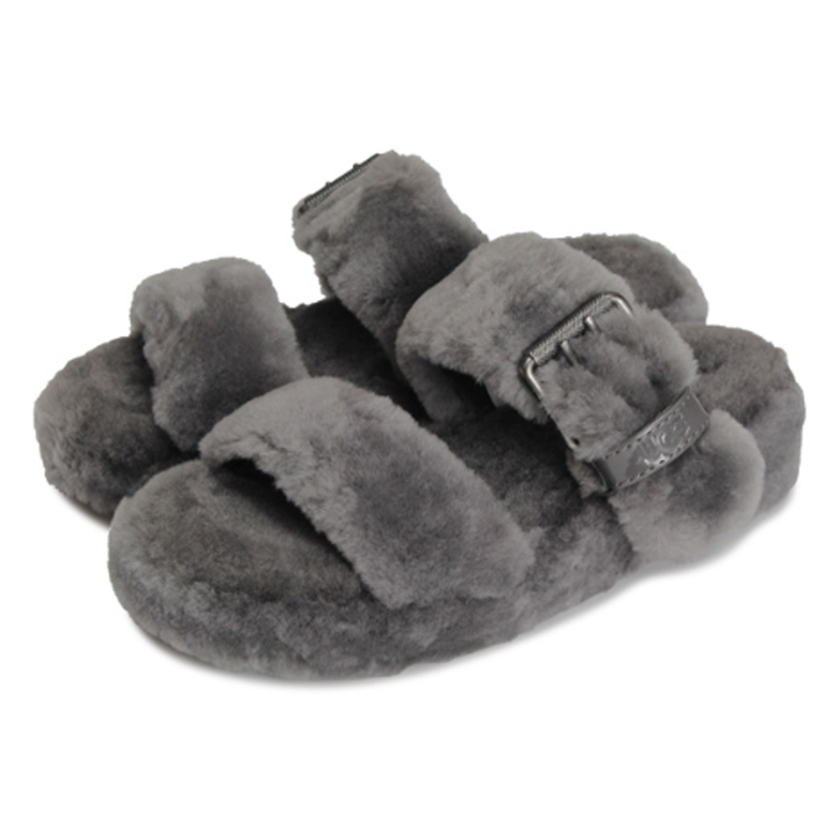 UGG サンダル Fuzz Yeah レディース Amazon | UGG (アグ) レディース Fuzz Yeah スリッパ, Geyser