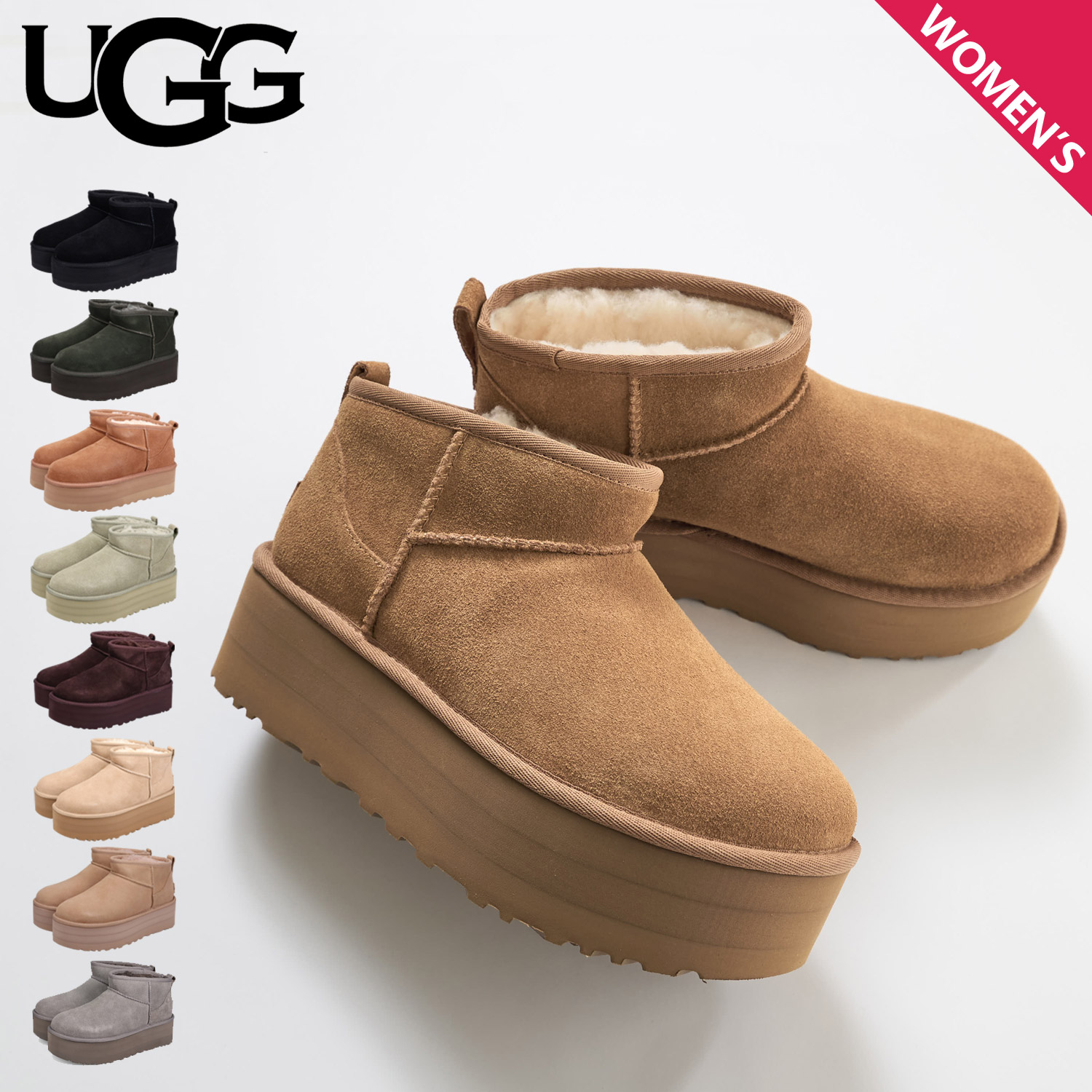 UGG（アグ） ムートンブーツ クラシック ウルトラ ミニ