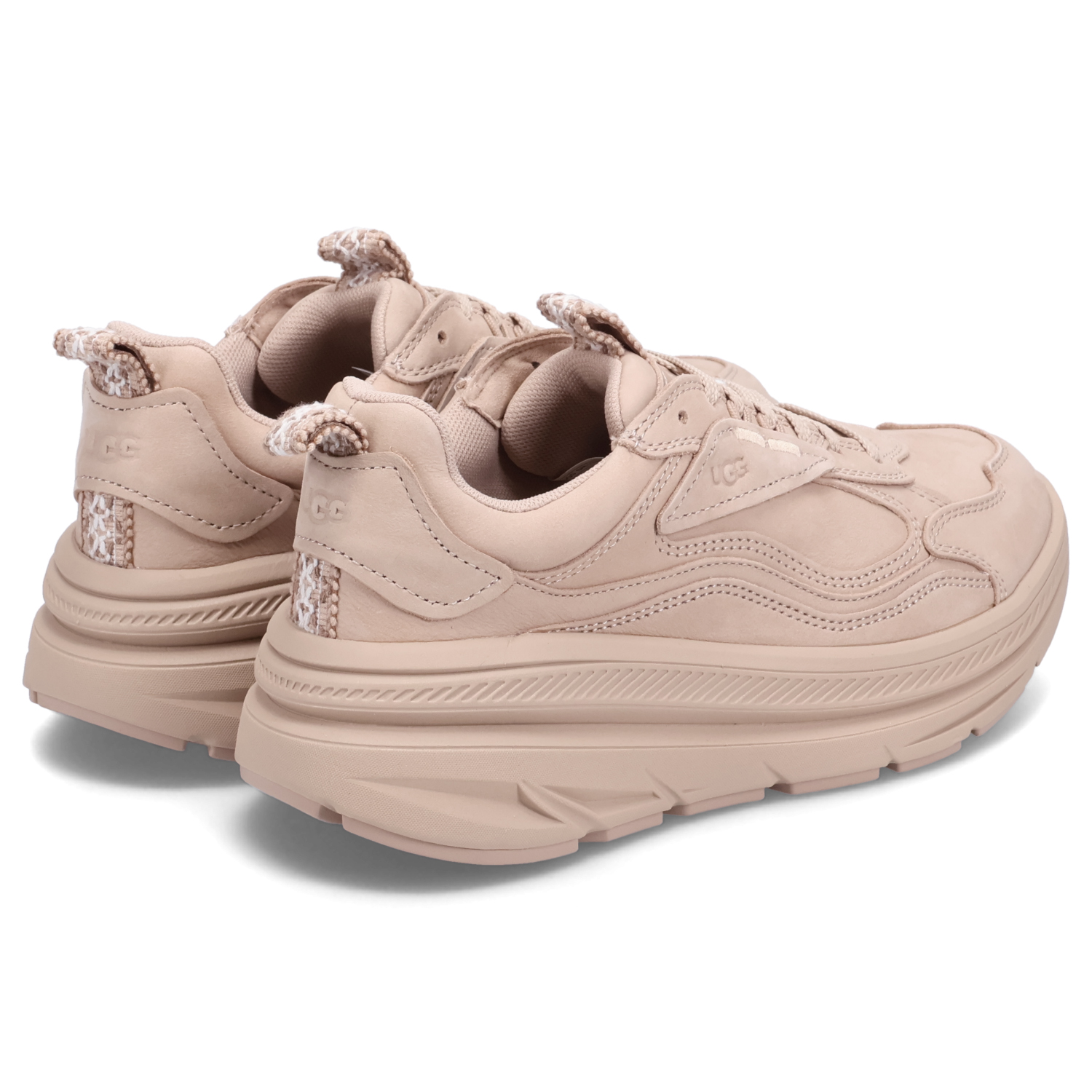 UGG アグ スニーカー レディース 厚底 CA1 ベージュ 1136845