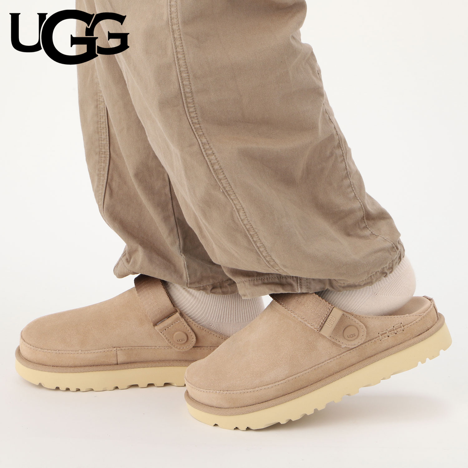 UGG ベージュ クロッグサンダル UGG（アグ） クロッグサンダル ゴールデンスター レディース
