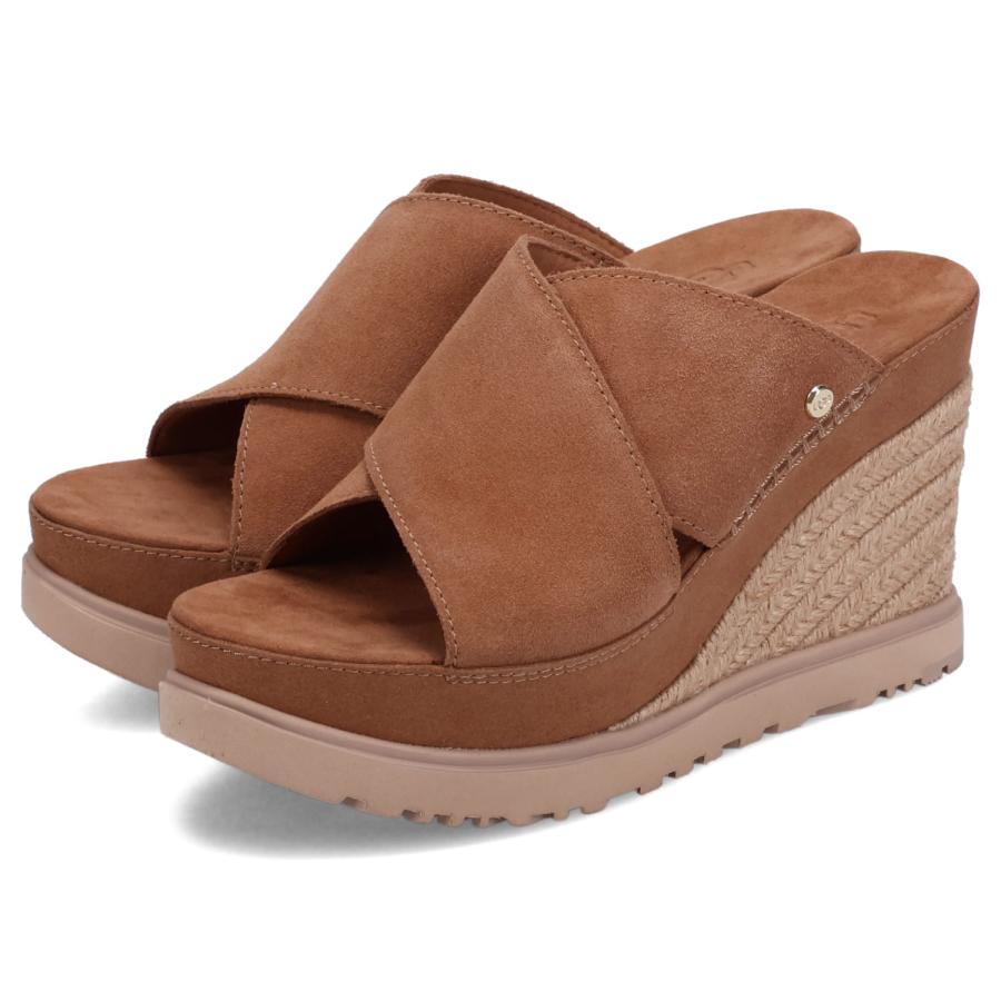 【希少品】 UGG アグ サンダル アボット スライド レディース ABBOT SLIDE ブラック ブラウン 黒 1139291 【XU1847990863】(12100円)