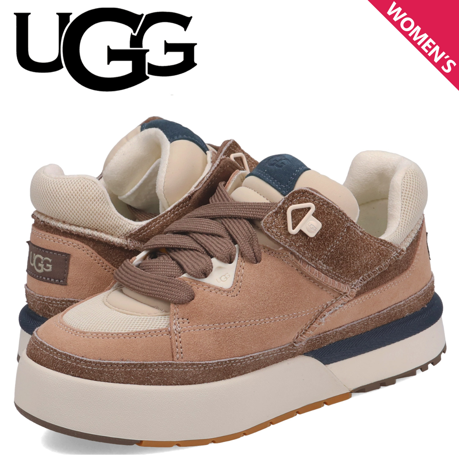 UGG アグ スニーカー ゴールデンクッシュ レディース 厚底 W GOLDENCUSH ベージュ 1152719