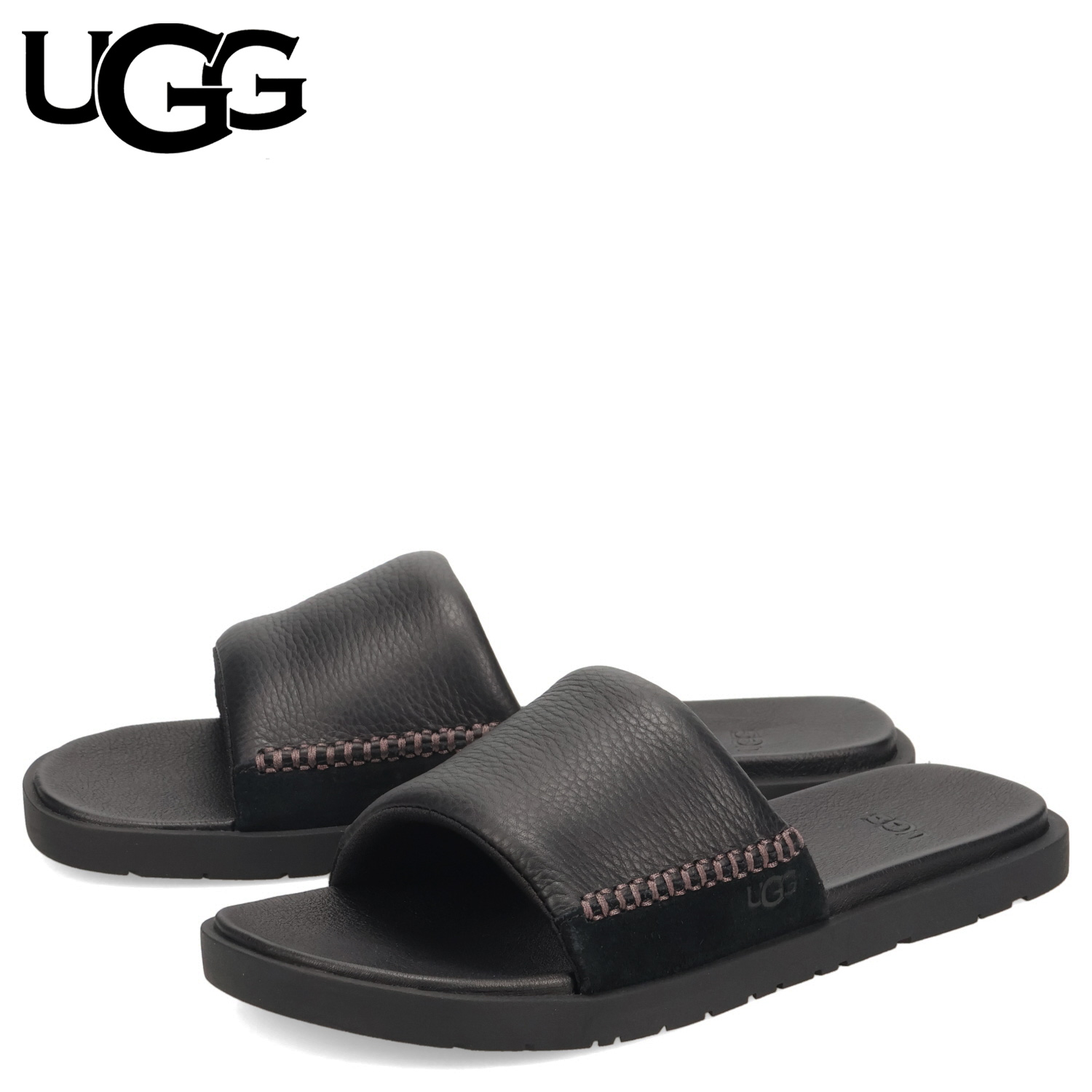 UGG スライドサンダル Seaside II Slide シーサイド 1166593 UGG アグ スライドサンダル シーサイド 2 スライド メンズ