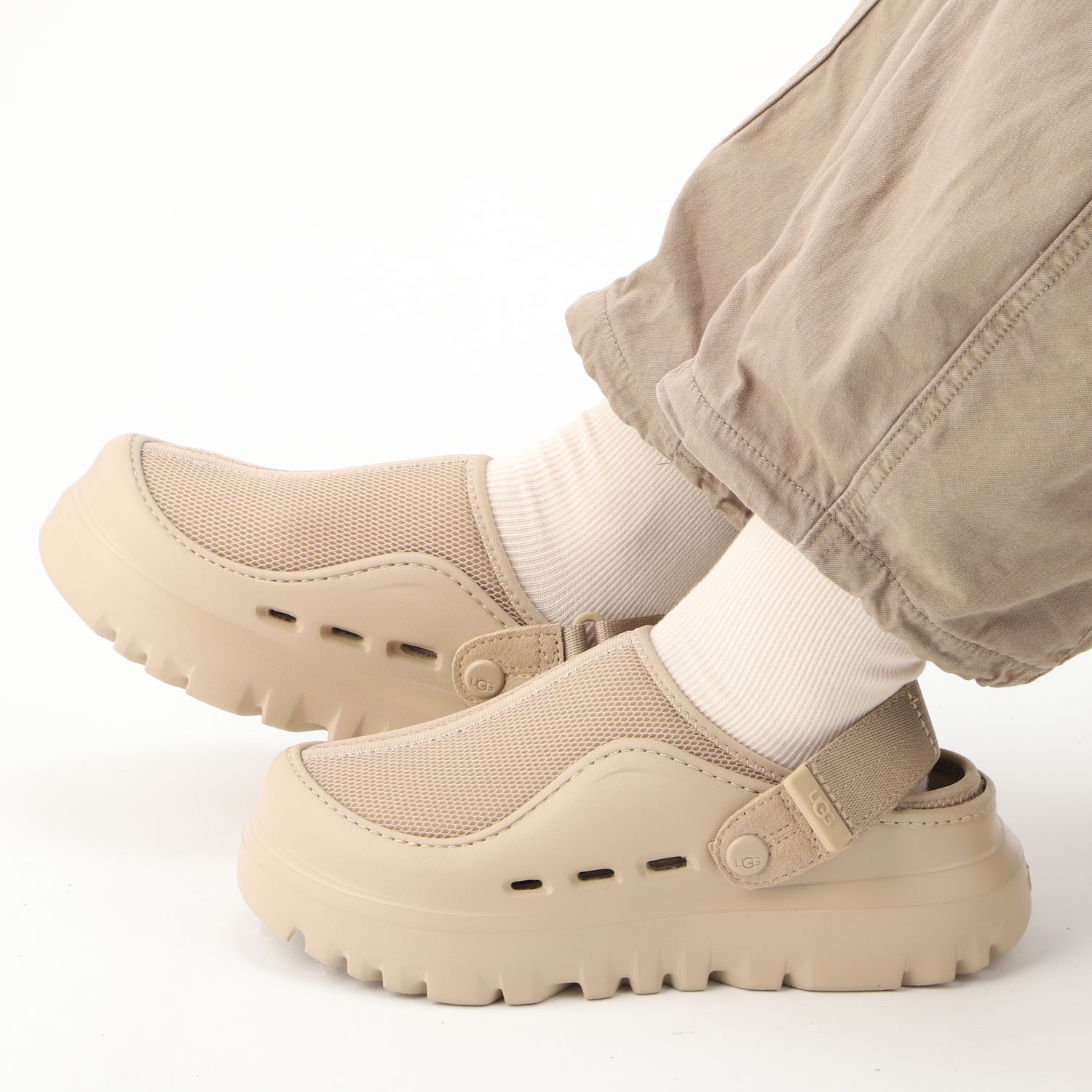 UGG（アグ） クロッグサンダル ピークモッド レディース 軽量 PEAKMOD