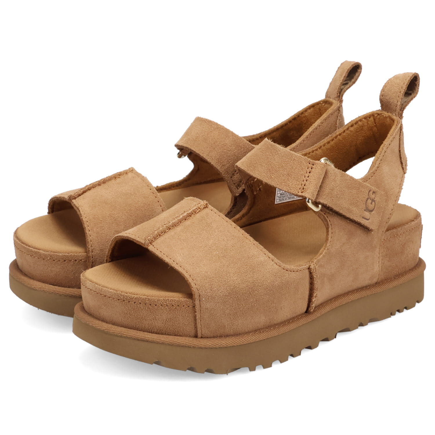 UGG アグ ストラップサンダル ゴールデンスター ハイ レディース