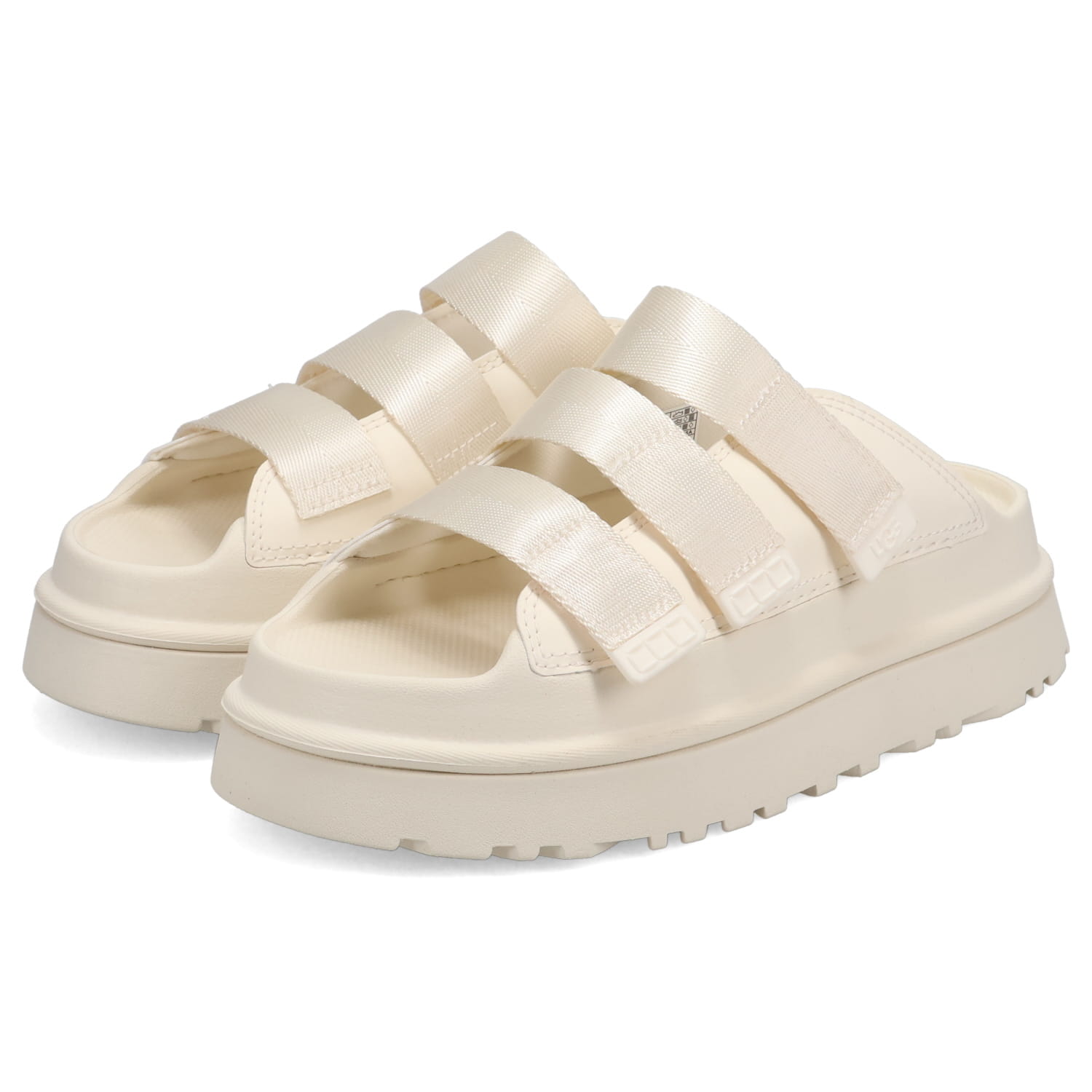 【新品】UGG⭐️サンダル♪　ホワイト　25cm UGG アグ スライドサンダル ゴールデングロースライド