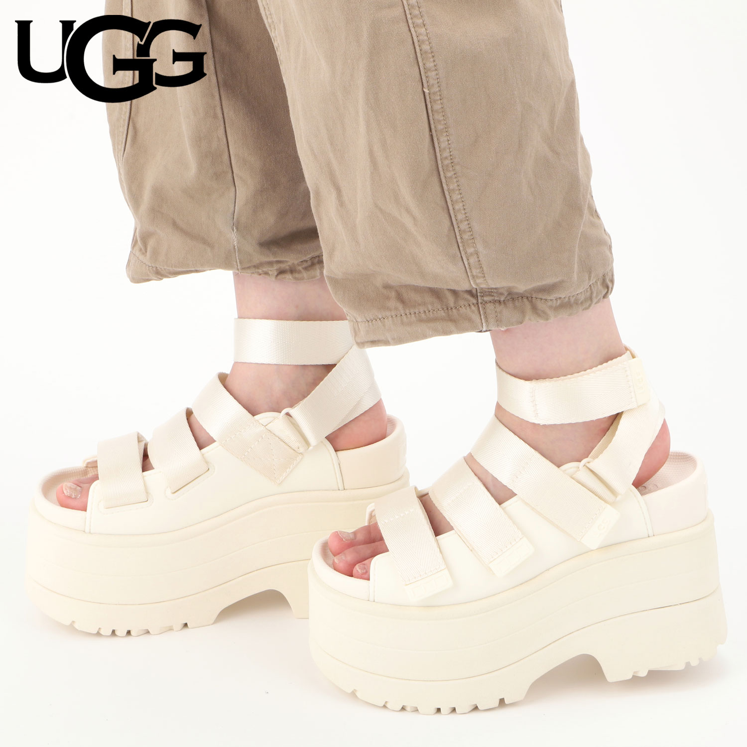 UGGJapan | UGG®の大人気 #厚底サンダル 「GoldenRise」で夏を