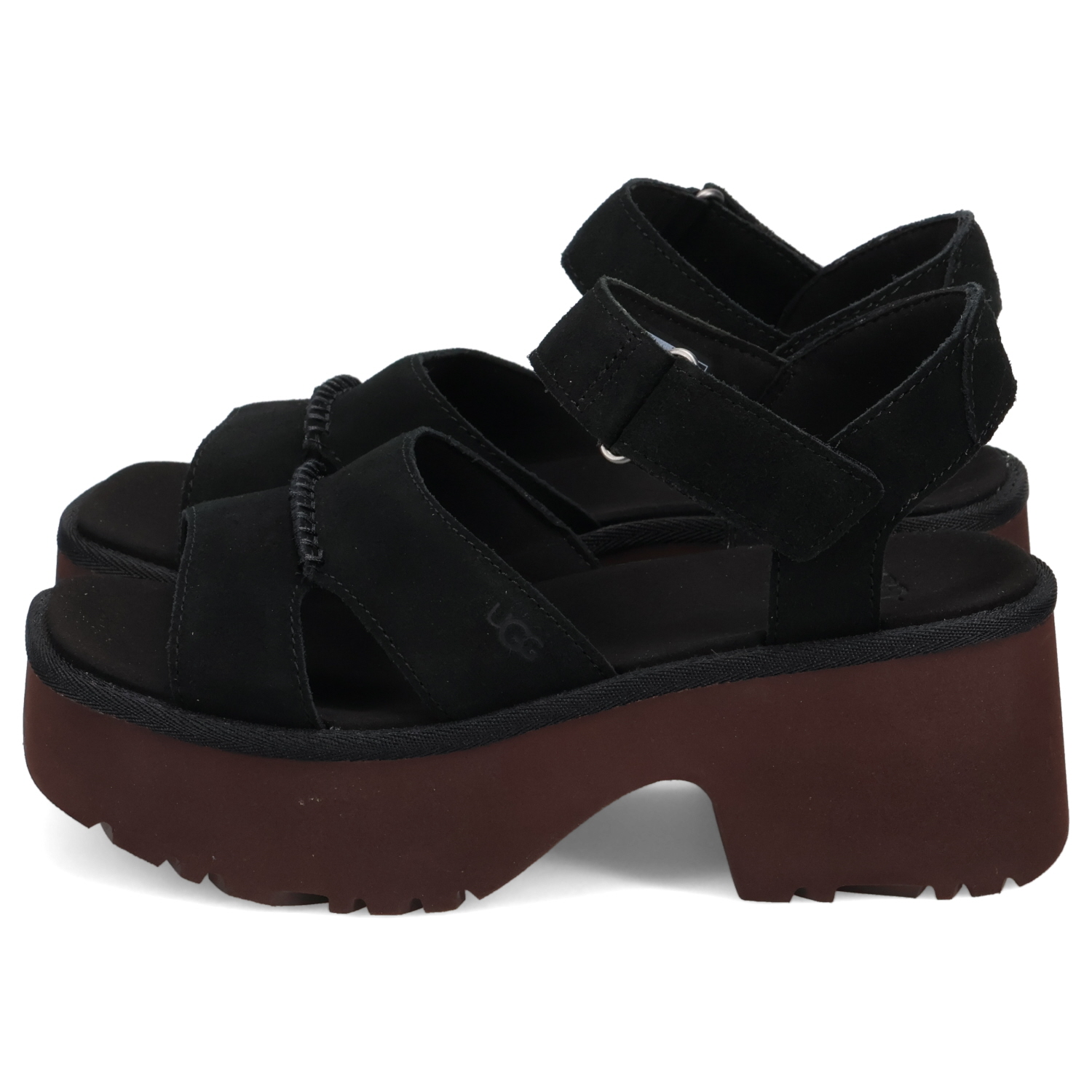 新品　アグ　ミュール　サイズ７　黒 UGG Australia (アグ オーストラリア) レザーストラップ