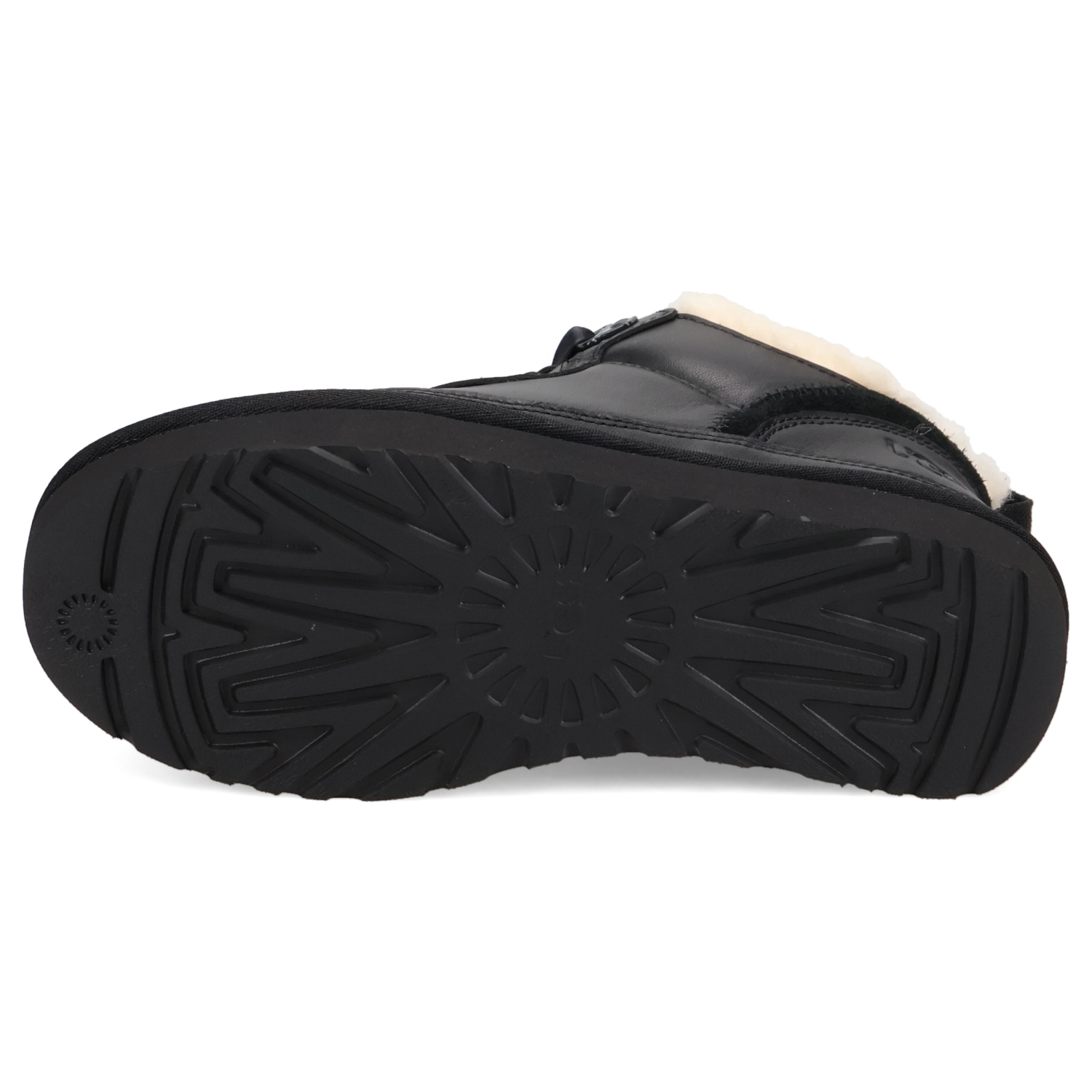 UGG（アグ） スニーカー ローメル レディース LOWMEL LTHR ブラック 黒