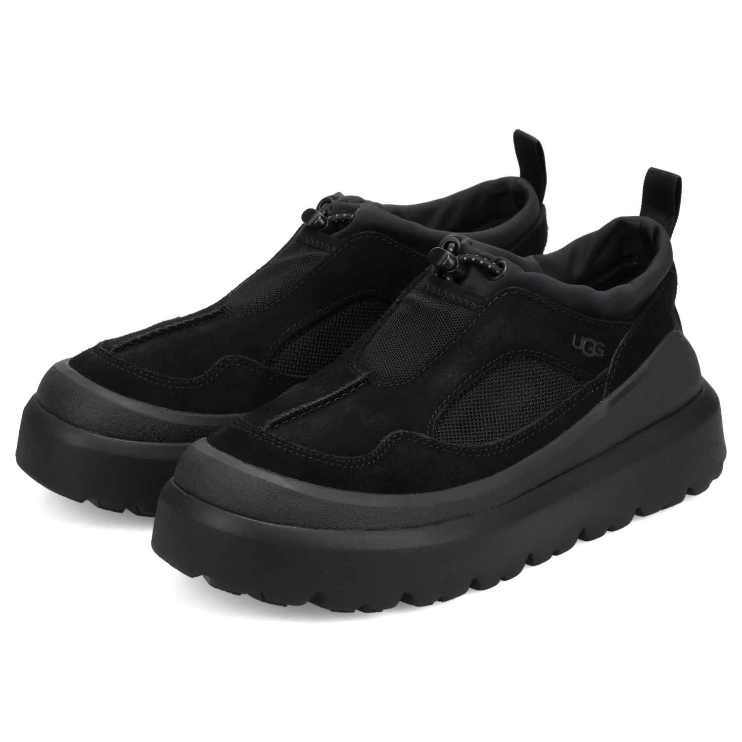UGG アグ スニーカー オリ レディース OLLI ブラック　美品 UGG（アグ） スニーカー スリッポン ヘリテージ ユーティリティー