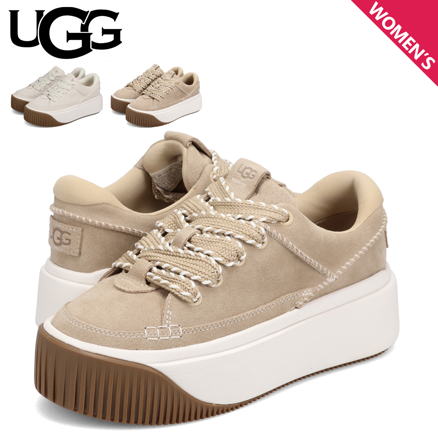 uggスニーカー UGGスニーカー イージーダジェットエッセンシャルレースアップ 楽天市場】UGG W EZ-DUZZIT ESSENTIAL LACE UP アグ スニーカー