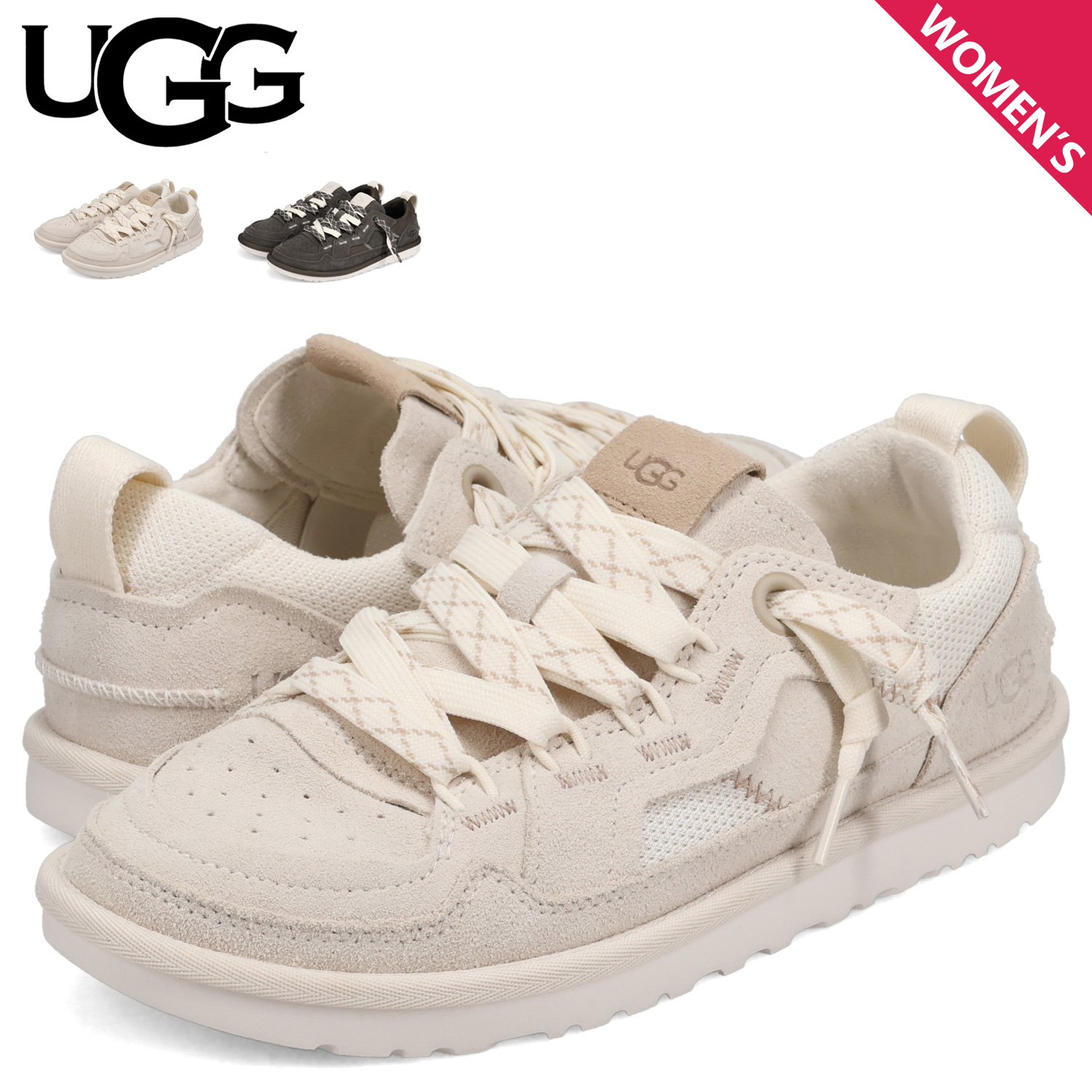 UGG（アグ） スニーカー ミニメル レディース W MINIMEL ベージュ