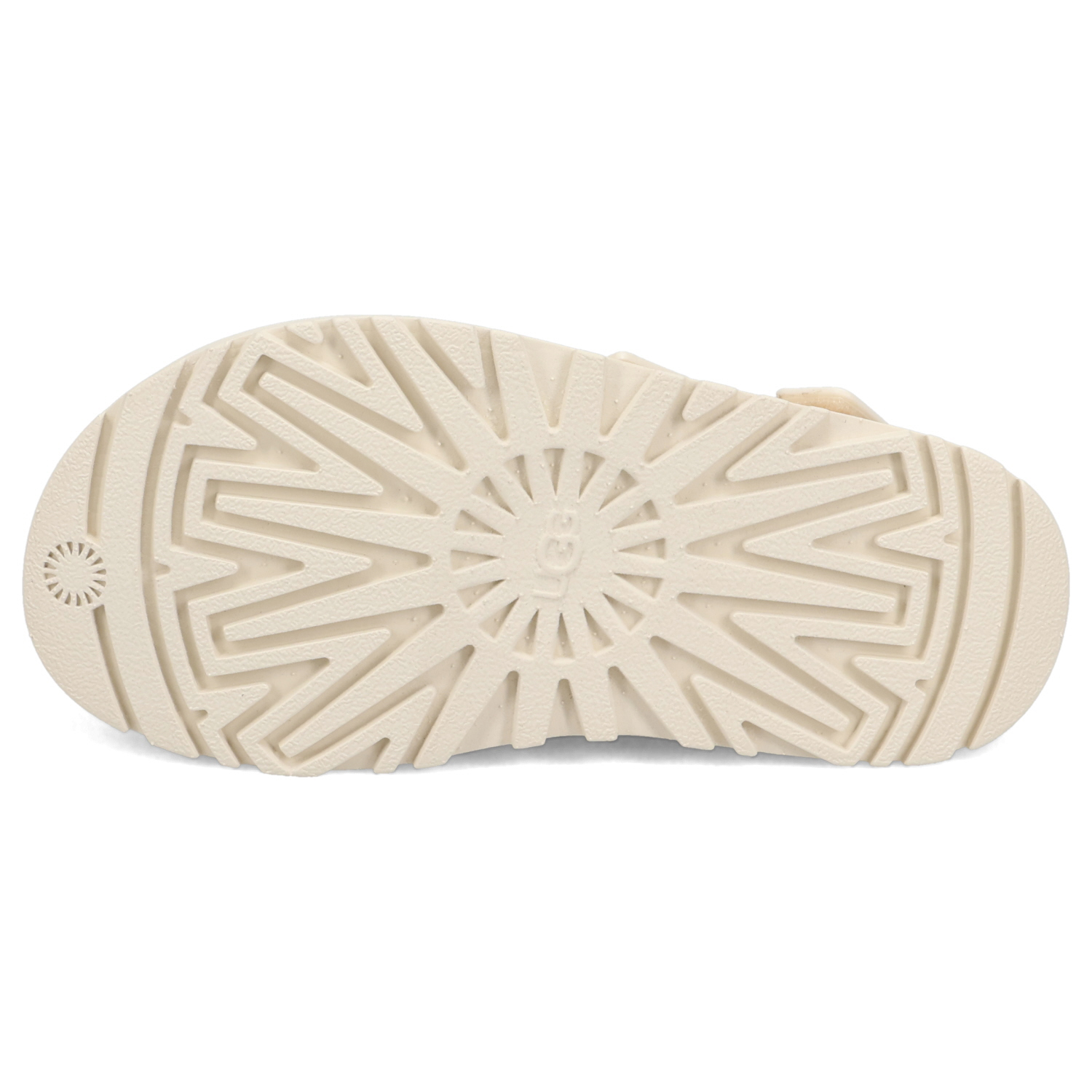 新品　UGG ベージュ サンダル ベルクロストラップ　サイズ3　箱無し UGG（アグ） サンダル ストラップサンダル ゴールデングロウグロッシー