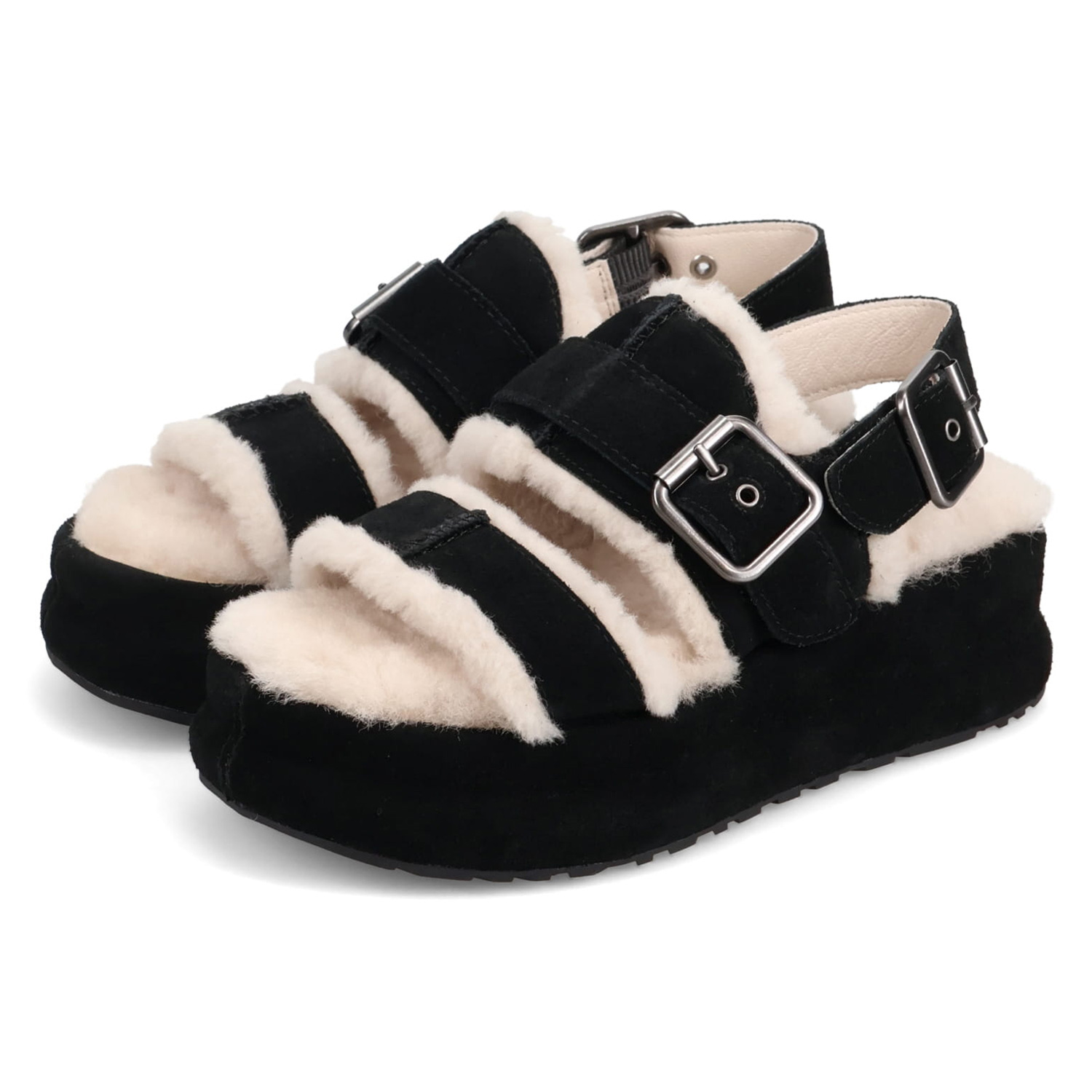 UGG（アグ） サンダル ストラップサンダル エンラップ レディース 厚底