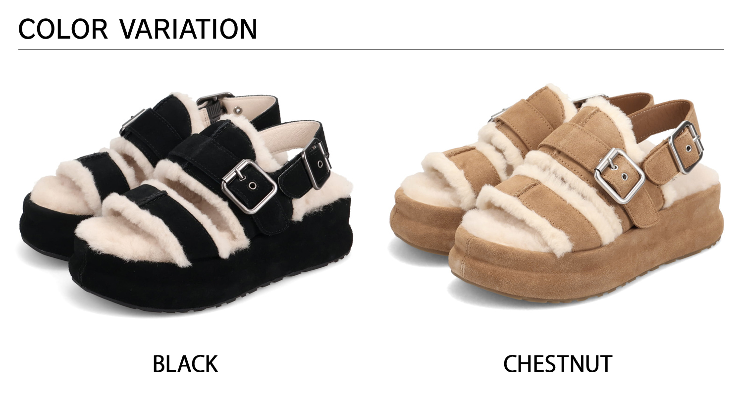 UGG（アグ） サンダル ストラップサンダル エンラップ レディース 厚底