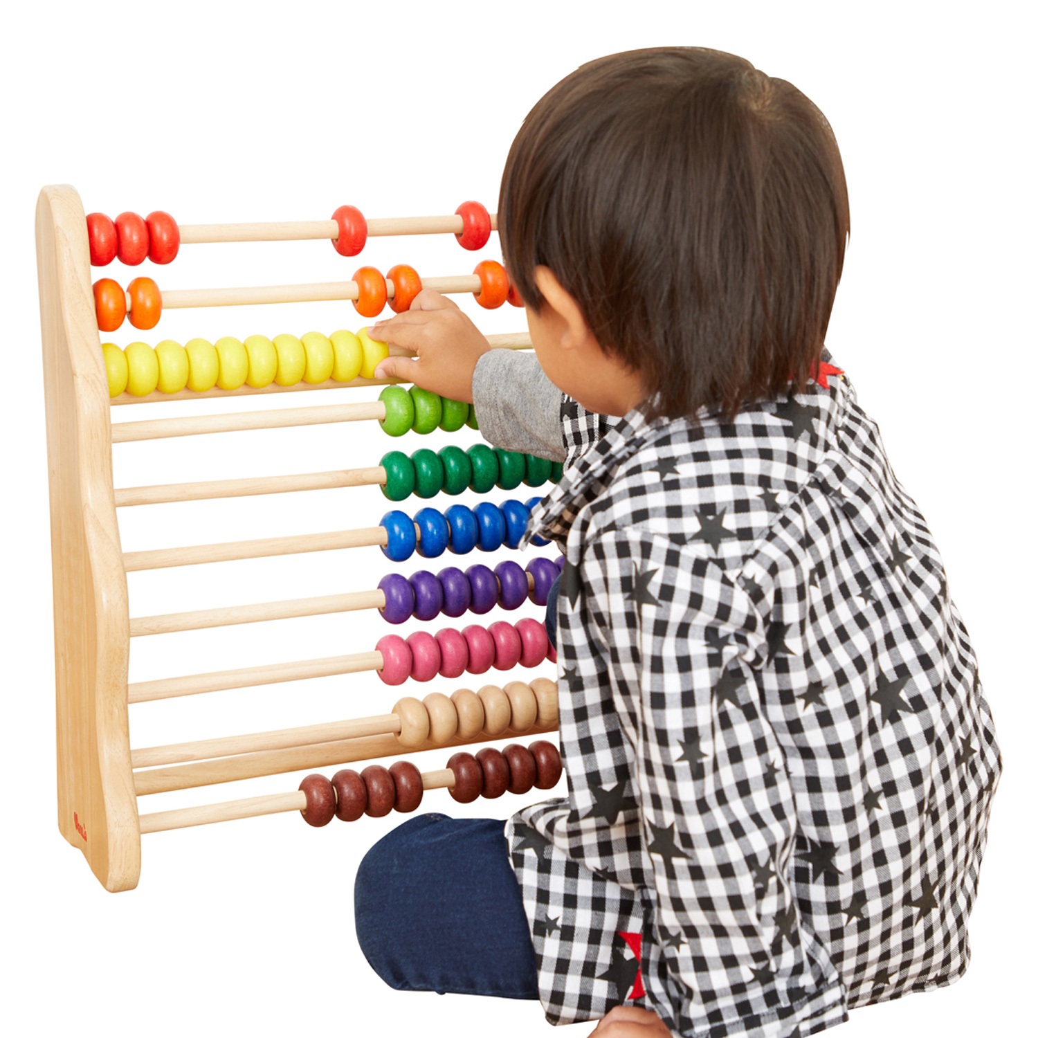 ボイラ VOILA 知育玩具 木のおもちゃ 100玉そろばん 3歳から対応