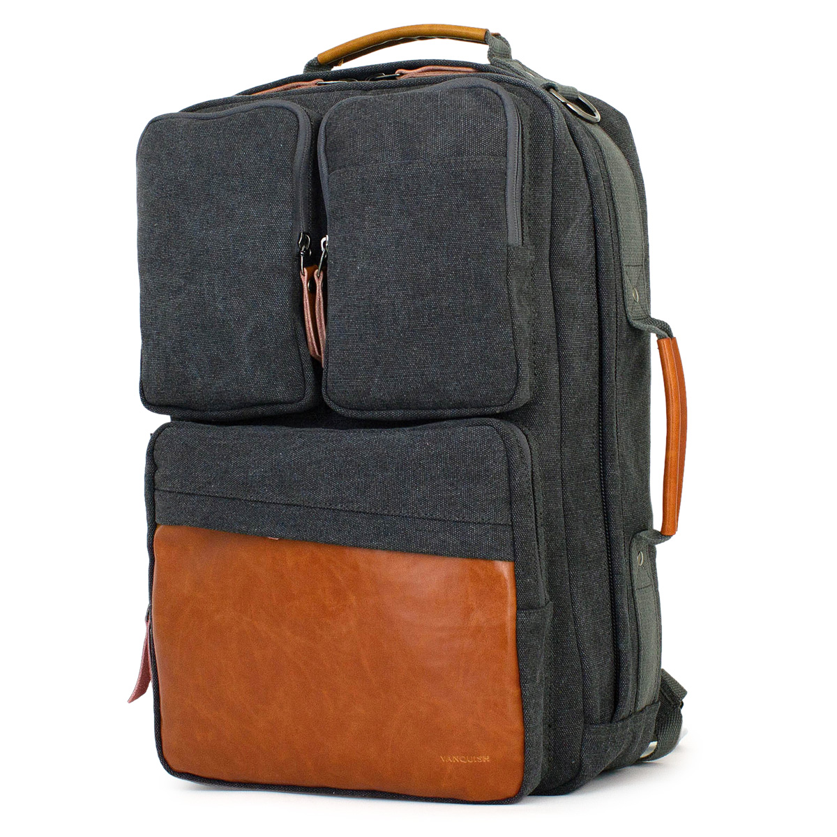 ヴァンキッシュ VANQUISH リュック ショルダーバッグ ビジネスバッグ ブリーフケース メンズ 3WAY BRIEFCASE グレー ネイビー VQM-41620 | VANQUISH | 02