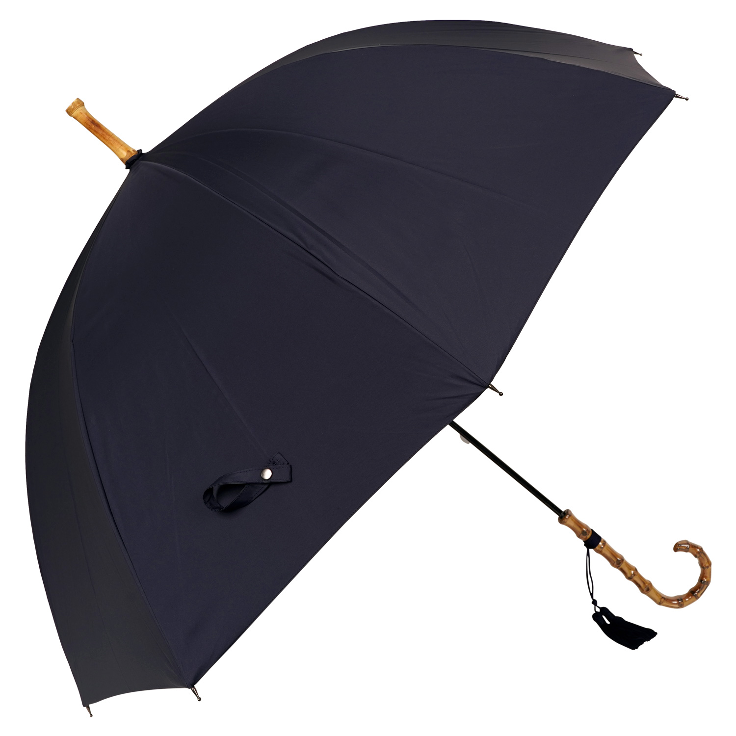 ワカオ WAKAO 雨傘 長傘 レディース 60cm 軽量 防水 超撥水加工 天然 