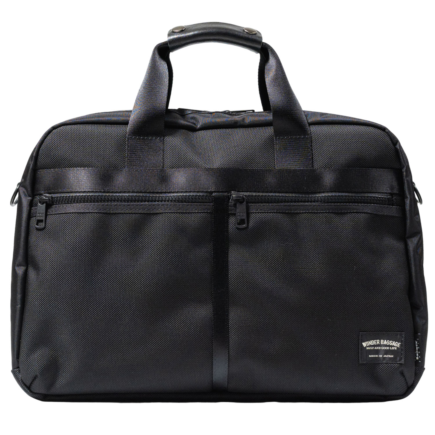 ワンダーバゲージ WONDER BAGGAGE ビジネスバッグ ブリーフケース ショルダー メンズ 斜めがけ 軽量 バリステックナイロン ZWG -G-032 | WONDER BAGGAGE | 01