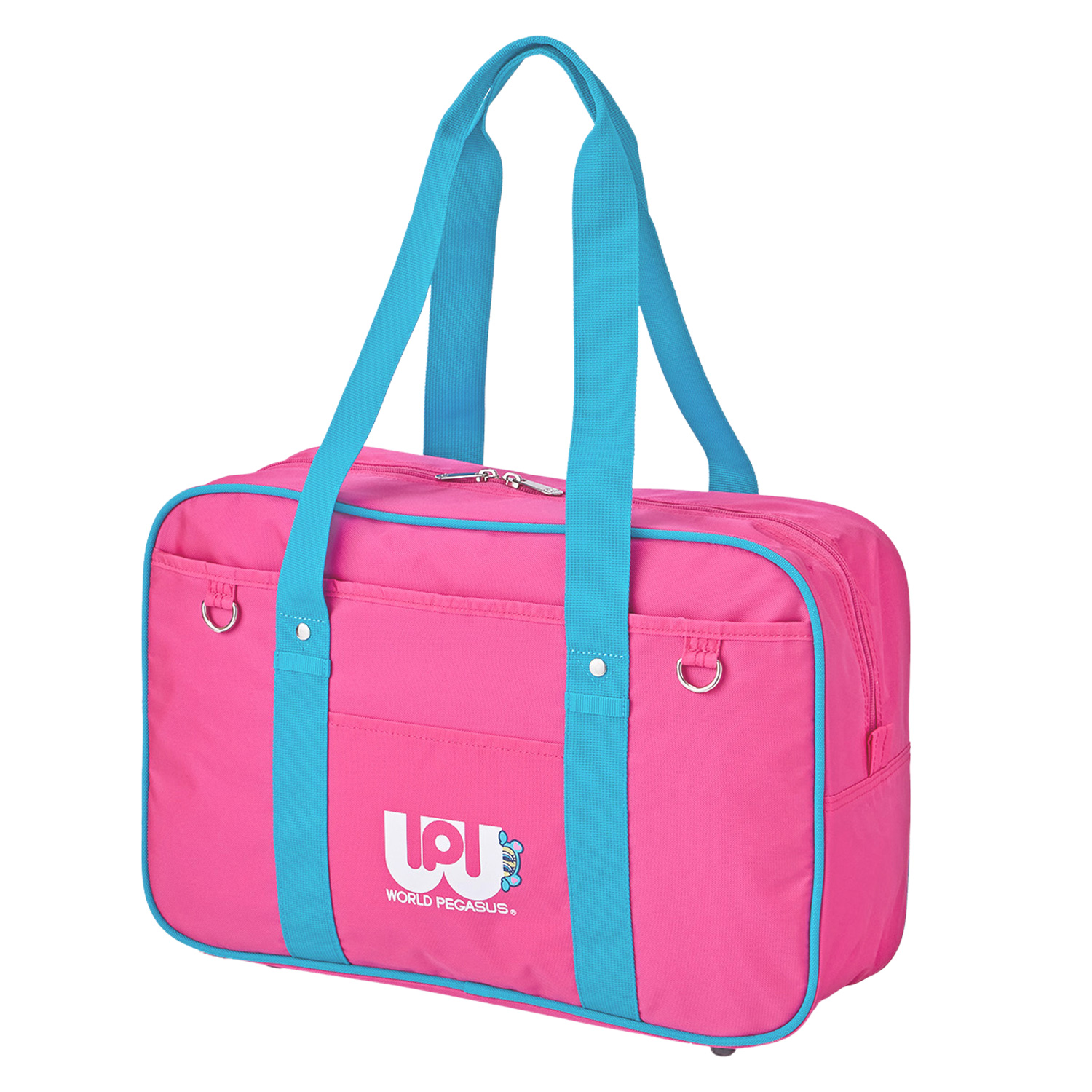 ワールドペガサス　スクールバッグ　紺色 ワールドペガサス スクールバッグ ボストンバッグ WORLD PEGASUS wp001