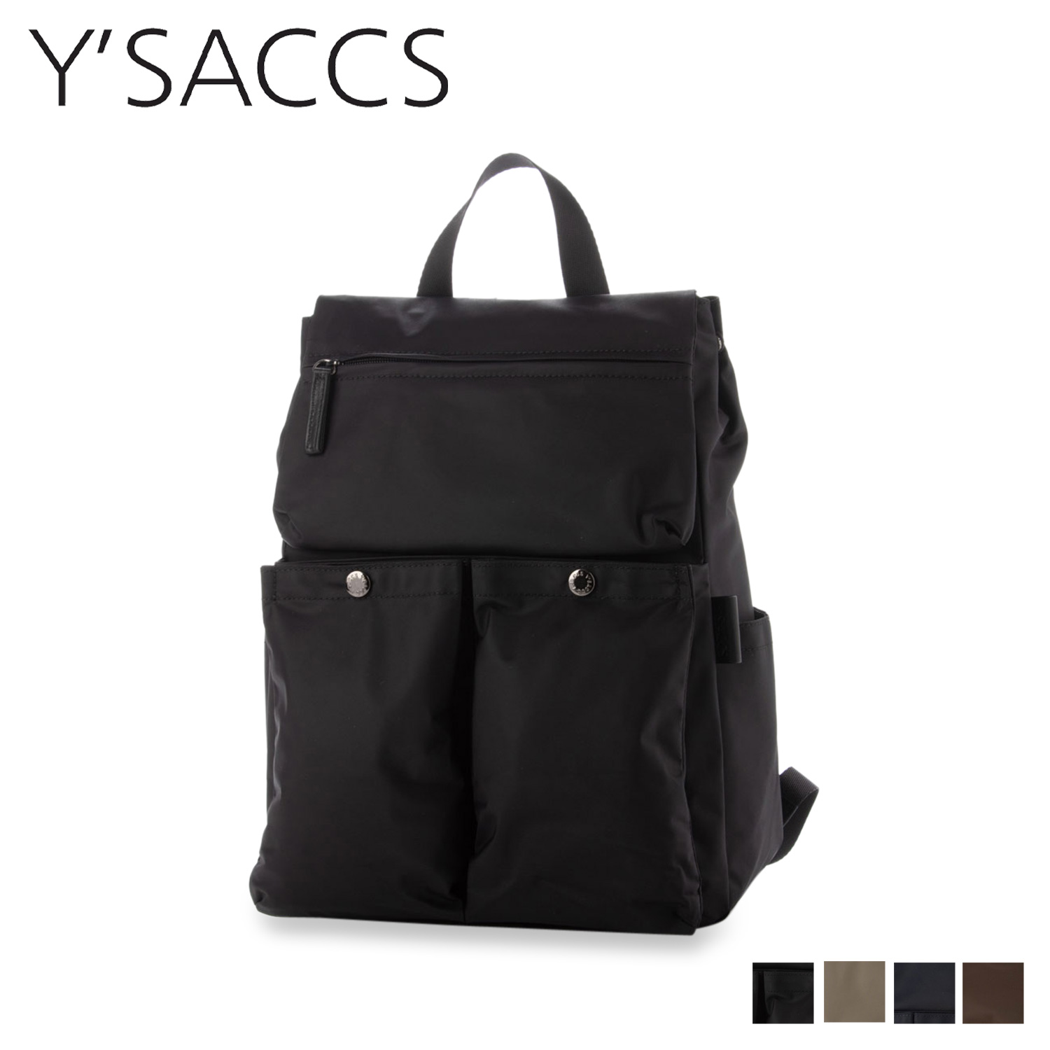 イザック Y'SACCS リュック レディース DOUBLE HOOK POCKET RUCK SACK