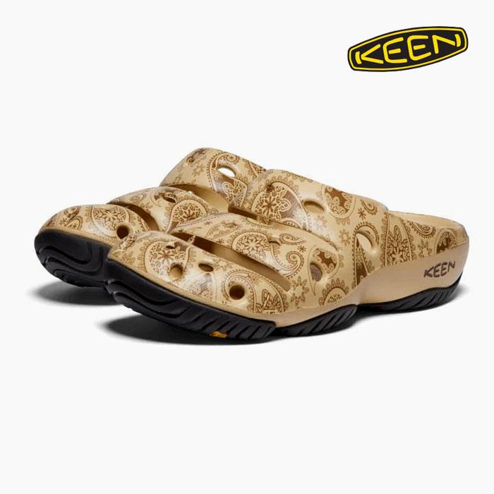 KEEN YOGUI ARTS M/1027133 W/1027360 キーン ヨギアーツ メンズ/レディース/サンダル/クロッグ/ペイズリー柄 /茶色/カフェラテ/THC/コラボ/ヨギ : 1027133 : スニーカー坊主 - 通販 - Yahoo!ショッピング