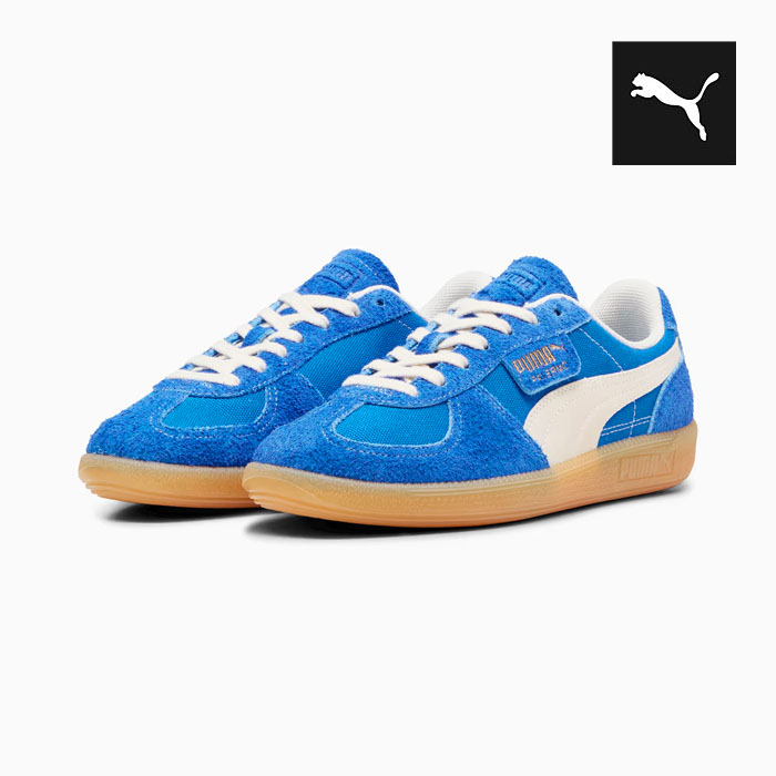 PUMA（プーマ） パレルモ ビンテージ スニーカー メンズ レディース 青