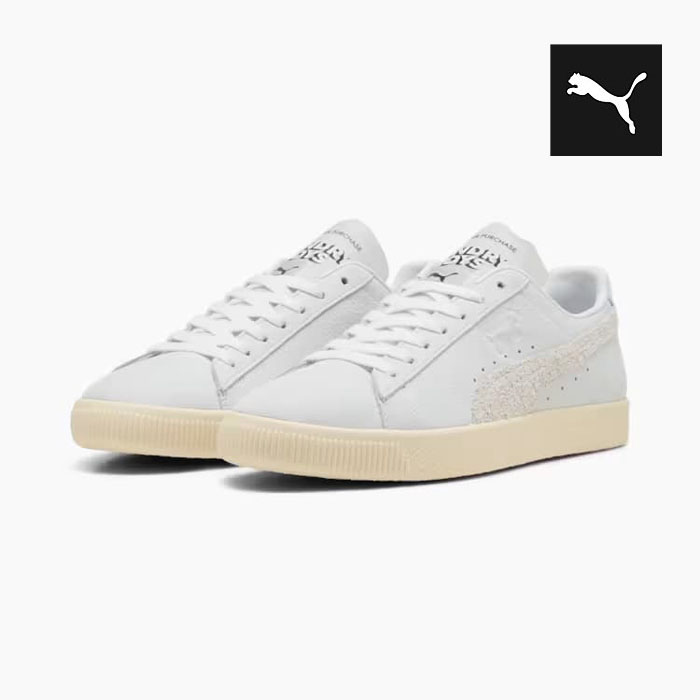 Puma ベージュ スニーカー おまけ付き PUMA プーマ クライド ランドリーボーイズII CLYDE LAUNDRY BOYS