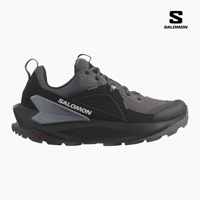 SALOMON サロモン メンズ 厚底 ハイキングシューズ ゴアテックス スニーカー 新作 黒 防水...