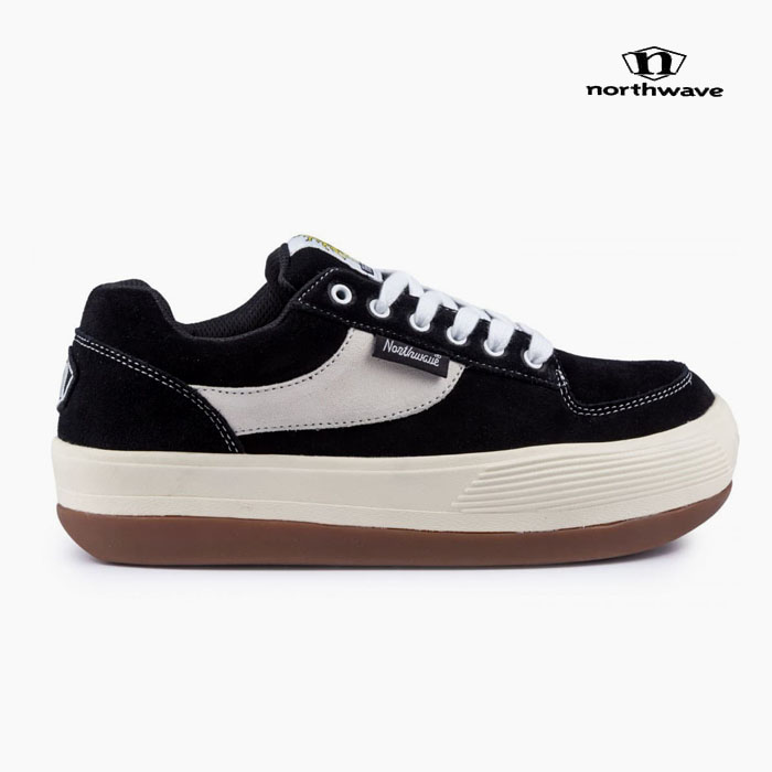 ノースウェーブ エスプレッソ スニーカー NORTHWAVE ESPRESSO SUEDE メンズ レディース 黒白 スエード NW001 BLW | NORTHWAVE | 01