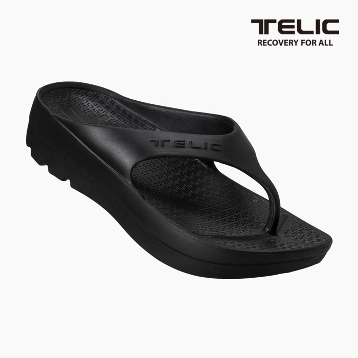 TELIC W-FLIP SHARK ブラック　M 24.0〜24.5㎝ リカバリーサンダル W-FLIPSHARK｜TELIC（テリック）公式