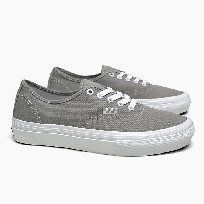 VANS SKATE AUTHENTIC VN0A5FC8KAQ[バンズ  スケートオーセンティック][メンズ/ヴァンズ/スニーカー/スケシュ−/グレー/キャンバス/プロ/PRO/USA企画]